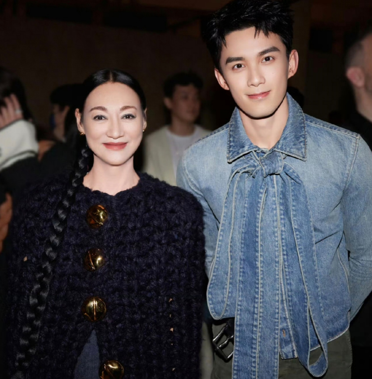 惠英红与吴磊,杨幂同框,气质相差无几