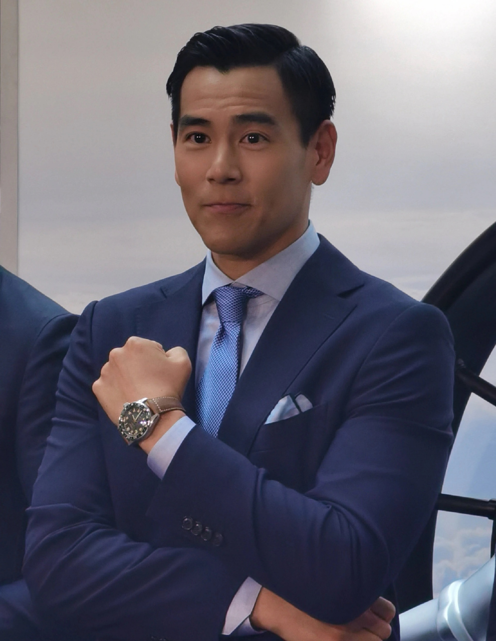 彭于晏就算有抬头纹,也依然帅气迷人