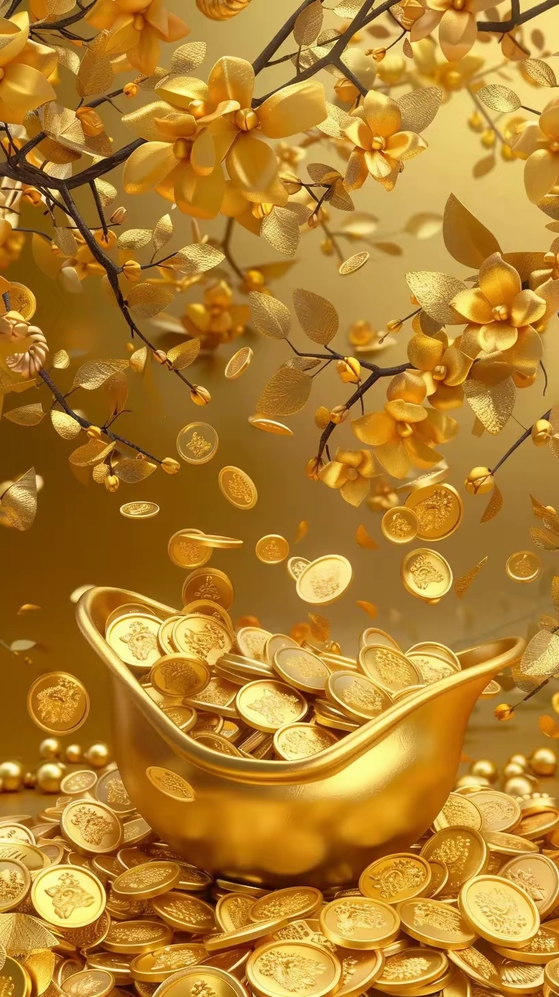 招财壁纸之美#微信壁纸