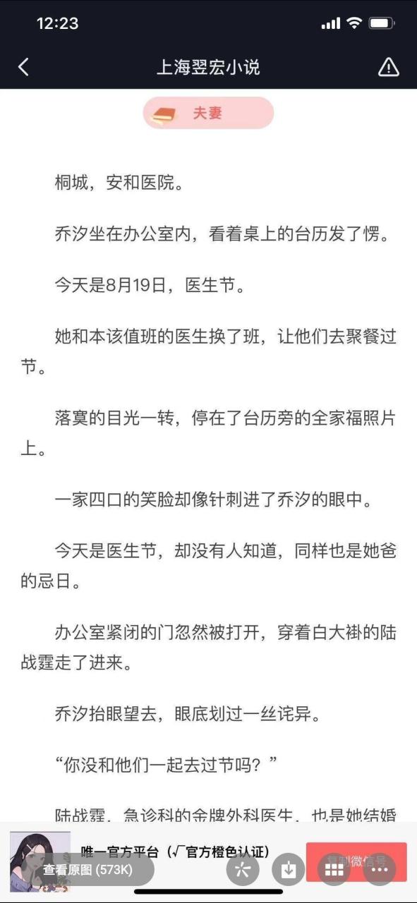 抖音完结超乔汐陆战霆医生短篇小说《乔汐陆战霆》乔汐陆战霆叶知薇