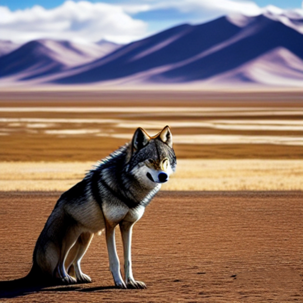 孤狼跟着狼王跑,天天挨饿吃不饱.先学卖萌和撒娇,顿顿吃肉和蒸饺
