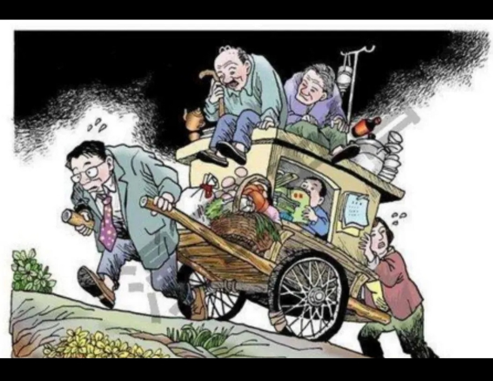 上有老下有小,中年人就是家里的顶梁柱,所以一定要珍惜善待你的老公或