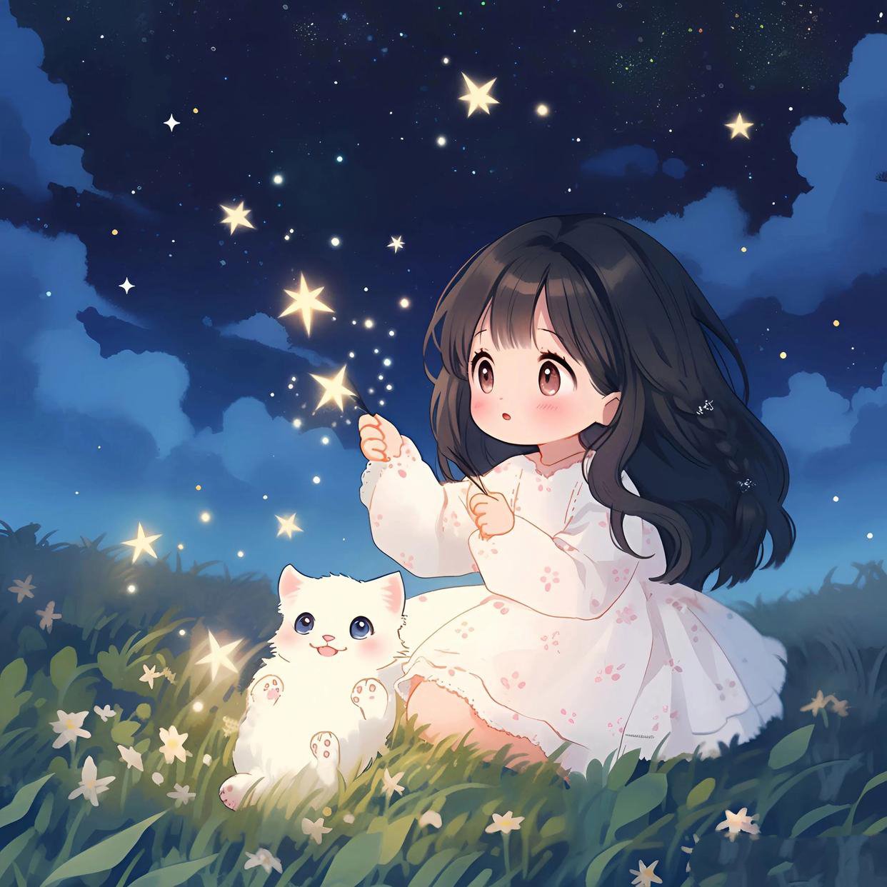 满目星辰不及你