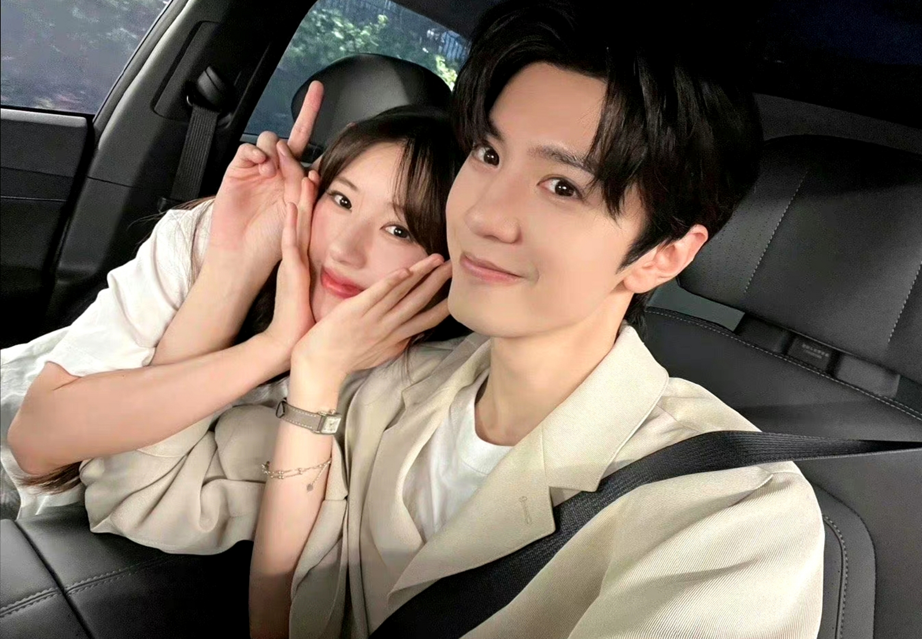 陈哲远合作的几位女明星,大家磕哪对呢,最近刚播完的稚段情长cp大家磕