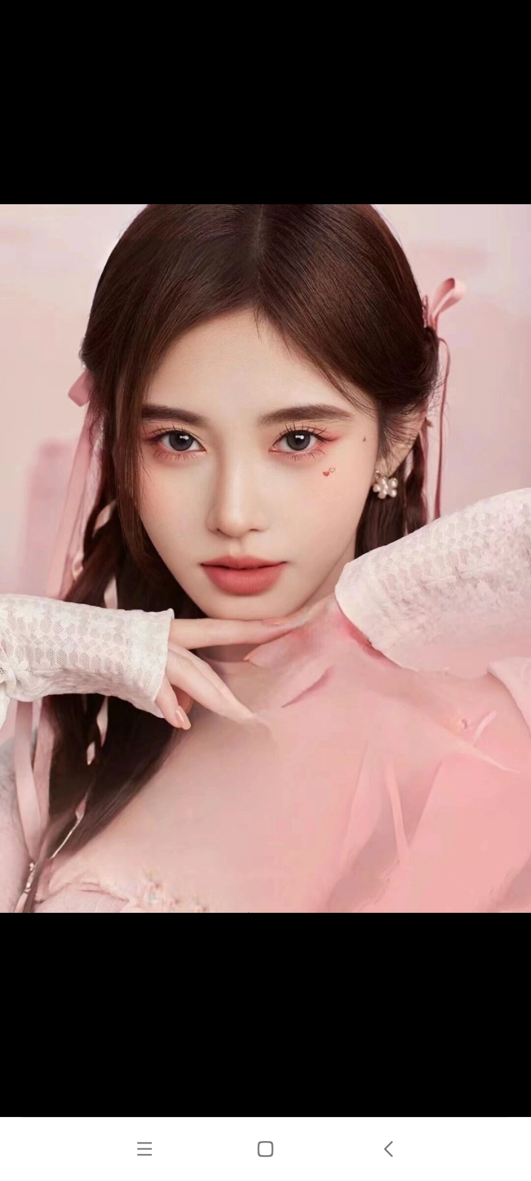 鞠婧祎粉色系来啦!真的太美了!