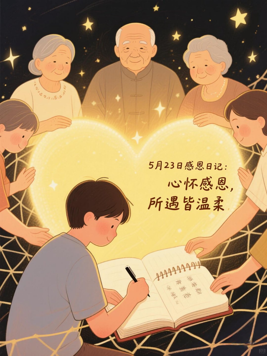 感恩祖先亲人,他们是家族的根脉
