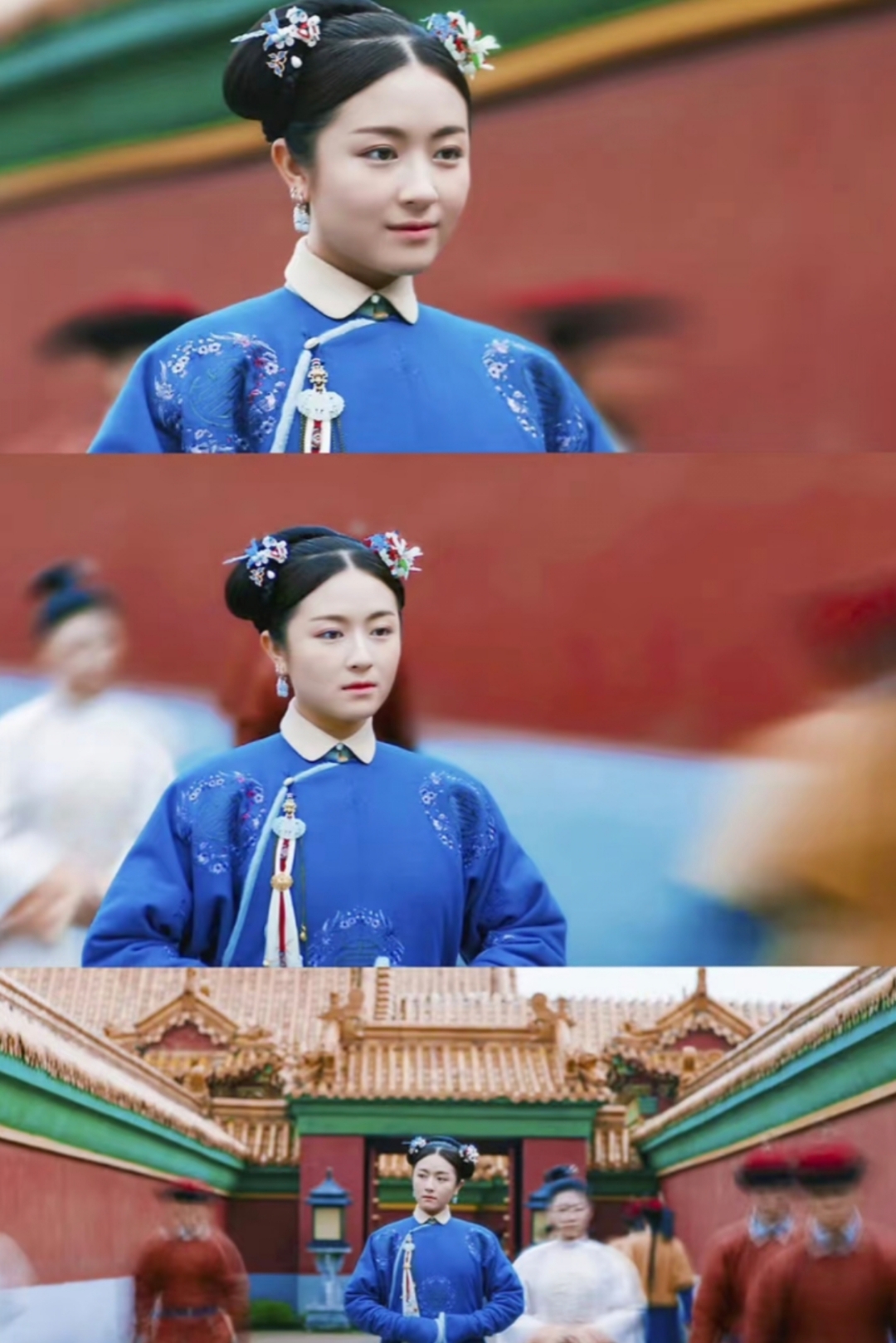 李兰迪瘦下来的状态真的是比当时拍《梦回大清》好看了不知道多少