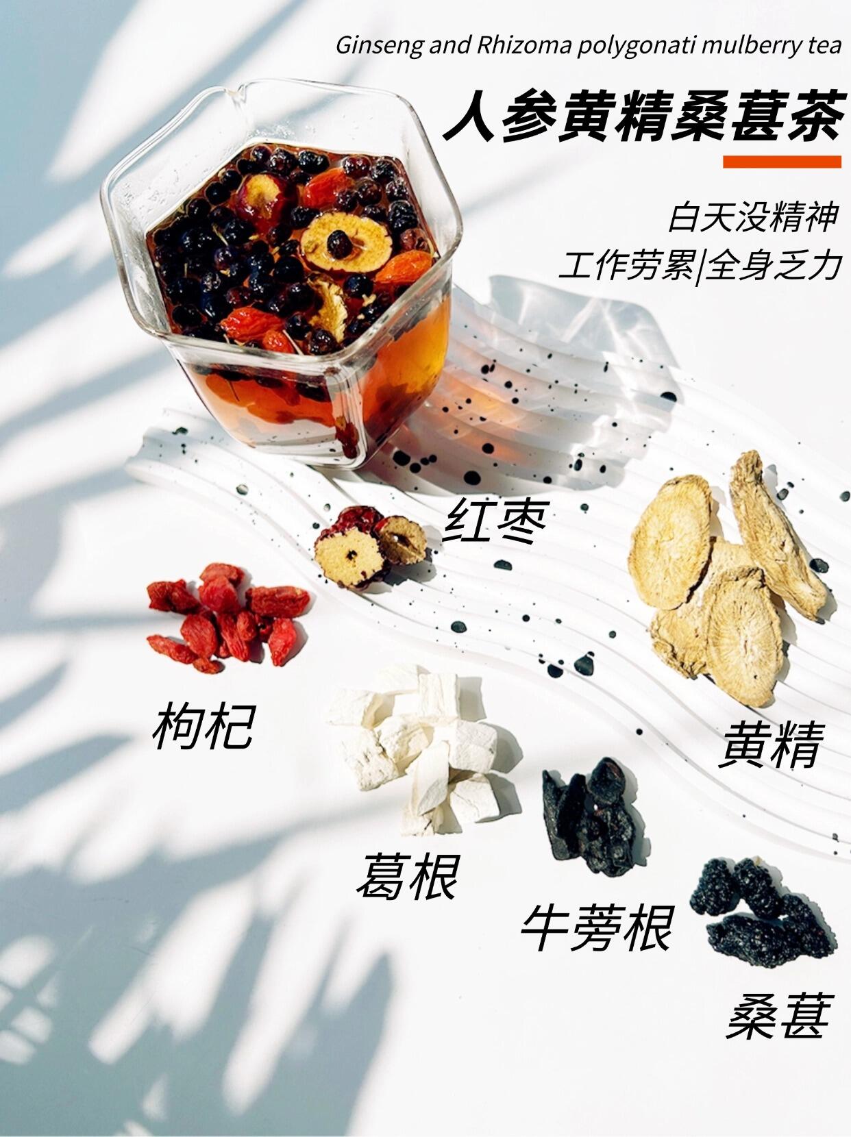 但当我将枸杞红枣葛根牛蒡根桑椹黄精一一纳入口中时,那份滋养与力量