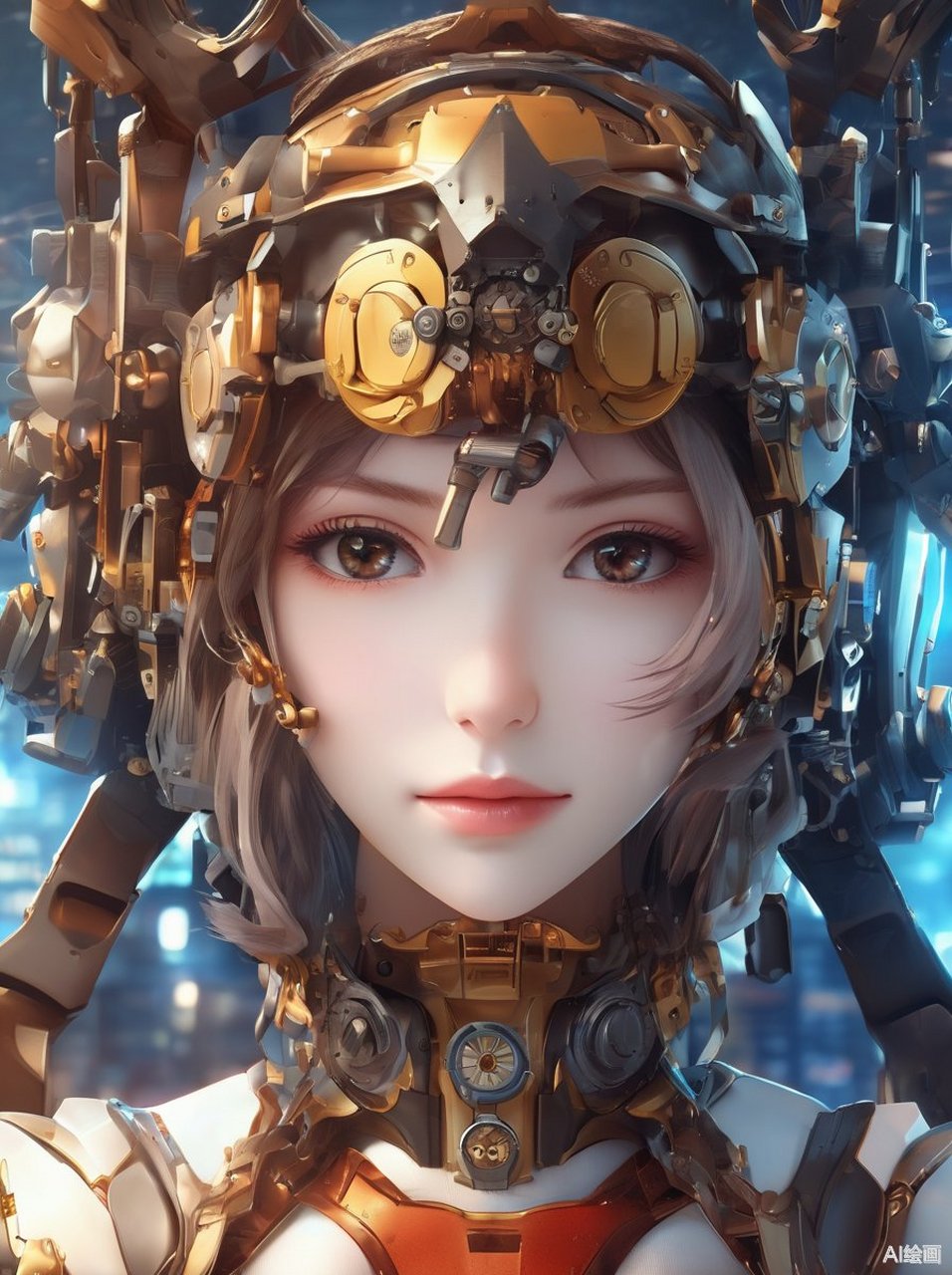 "蒸汽朋克风格的美少女06,带你探索未来世界!