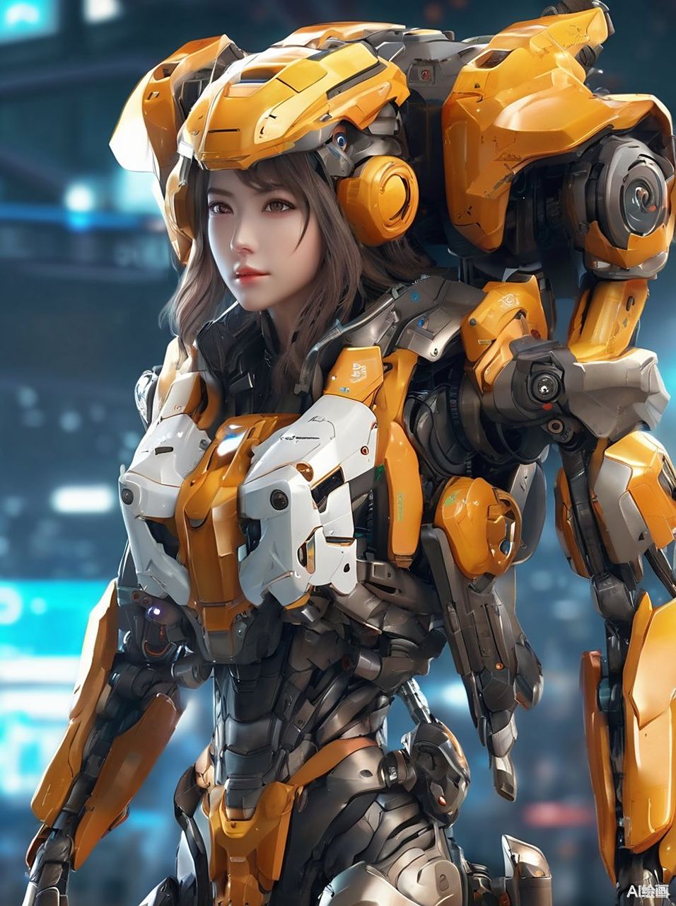 我仿佛看到了未来世界的战士,英姿飒爽,守护着我们的梦想.