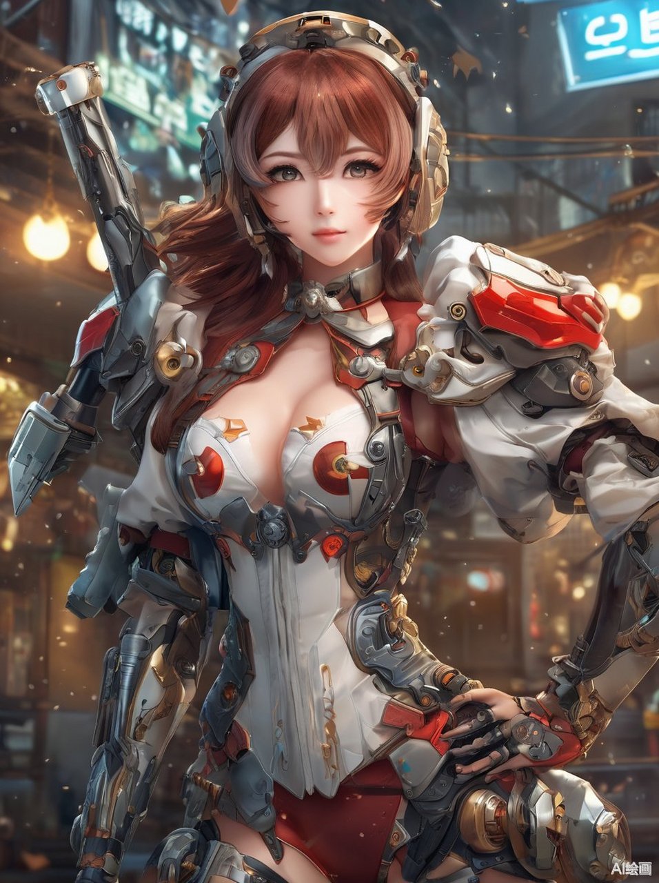 揭秘女战士的神秘面纱96  身披白色铠甲的女战士,威风凛凛,犹如战神