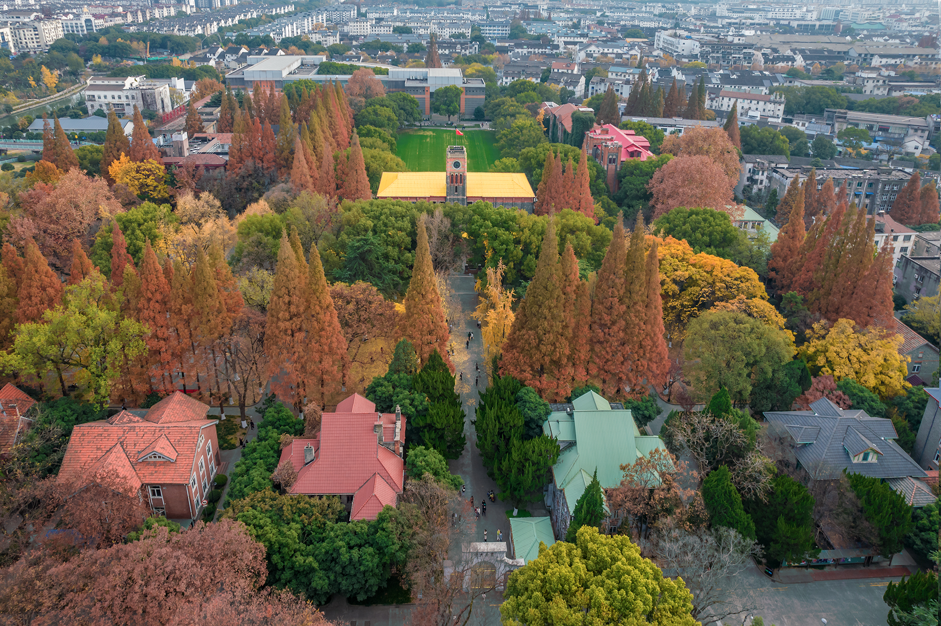 苏州大学美景图片