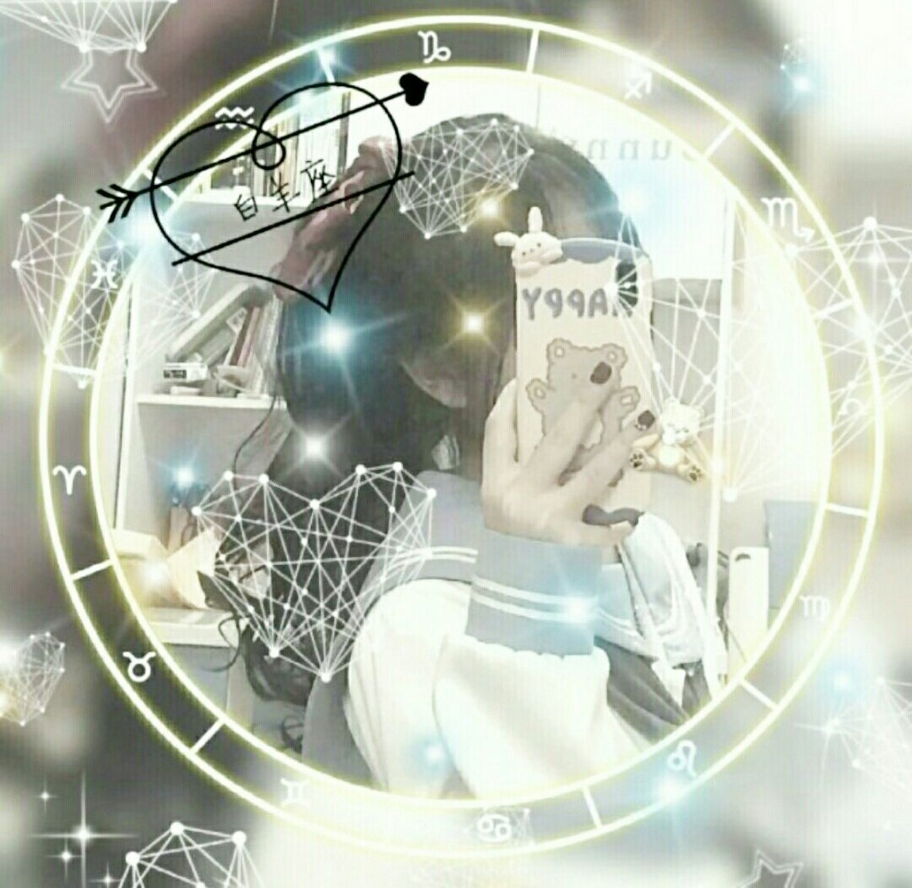 白羊座真人头像