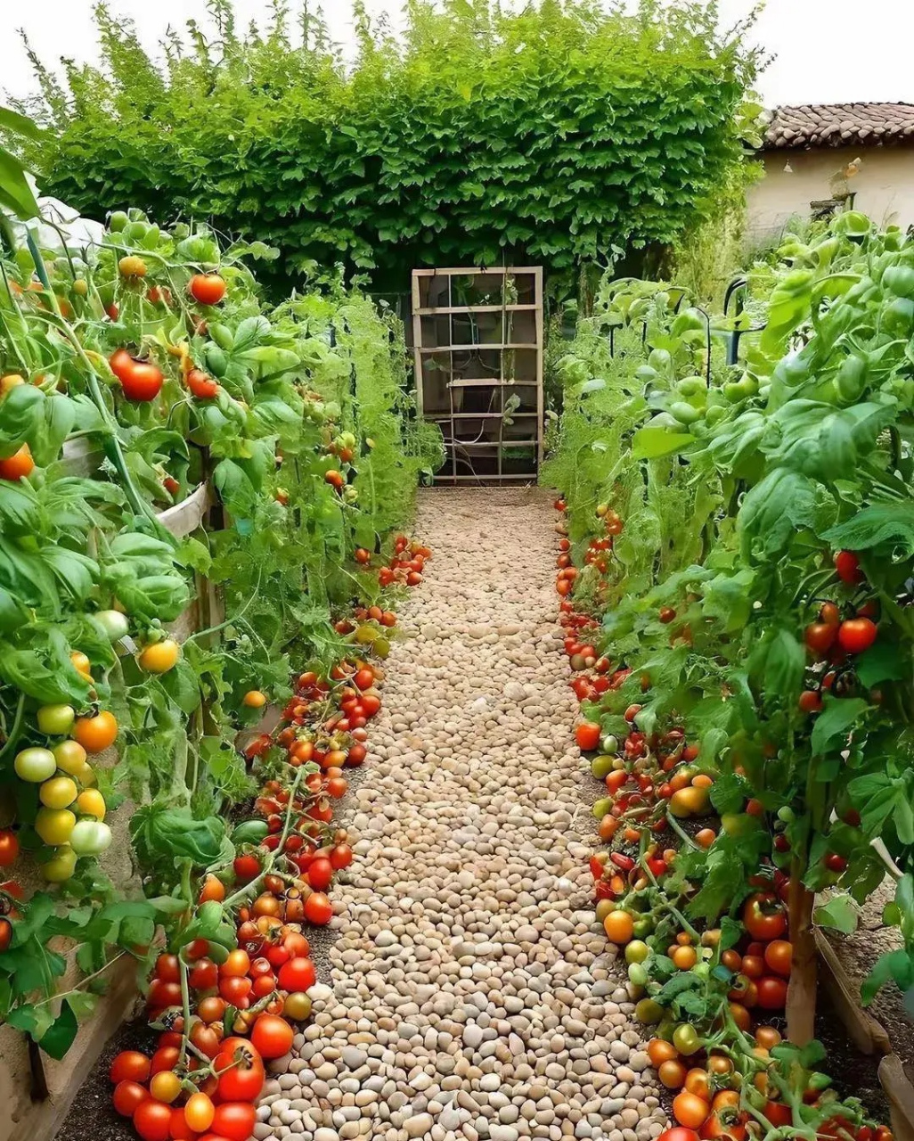 番茄果园好美呀!