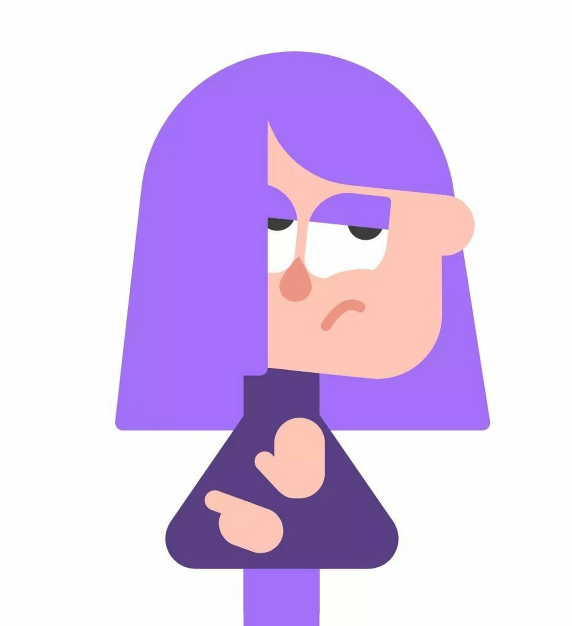 紫色拽姐我好喜欢