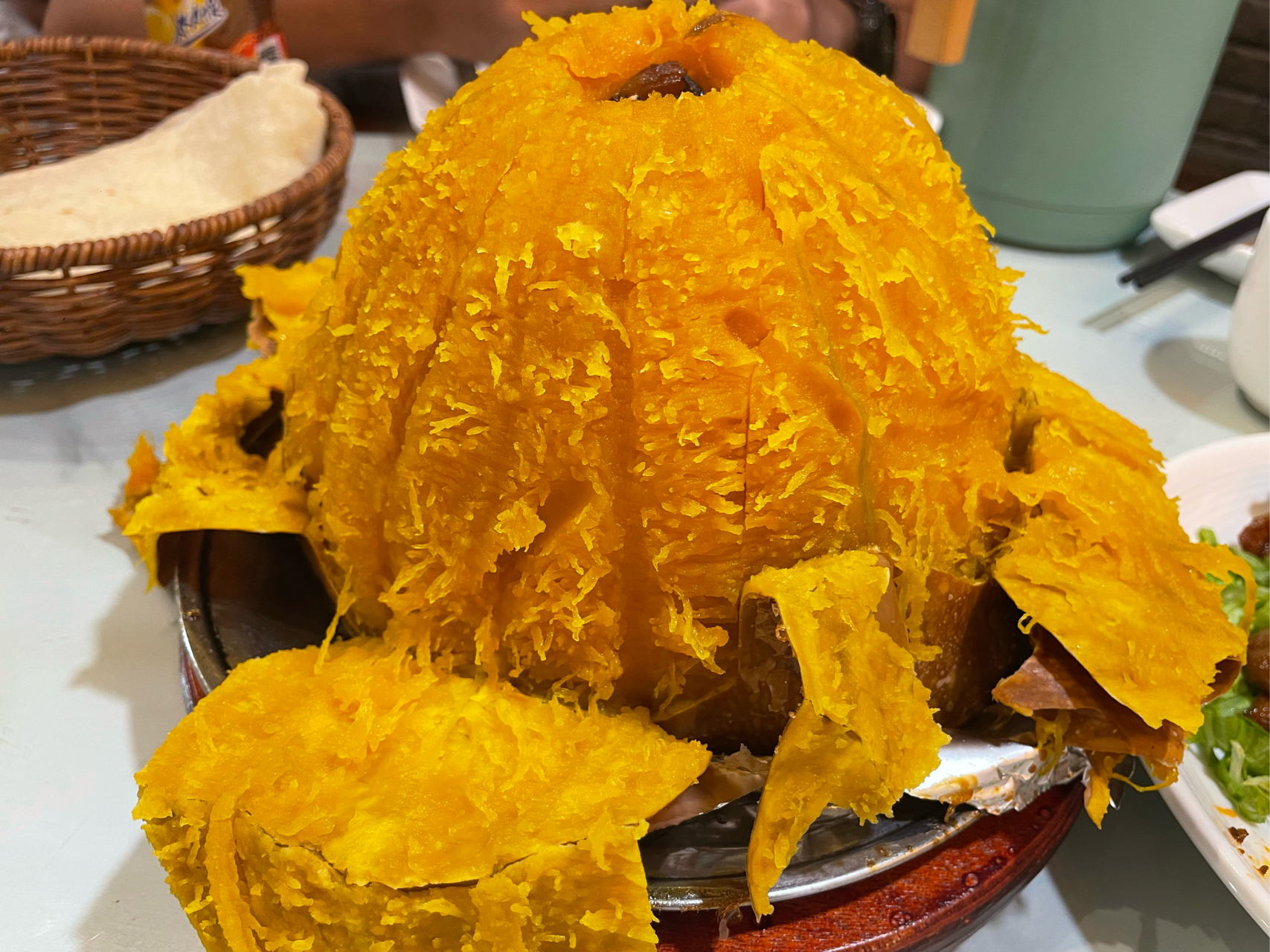 郑州这家紫薯八宝南瓜,晚上实在太火了!