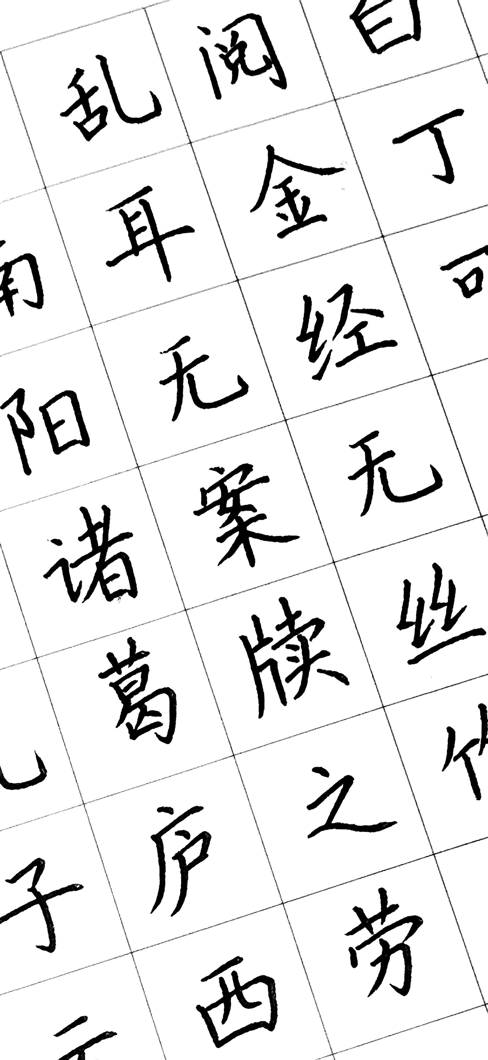 写多了头晕,怎么看怎么不顺眼,遇到瓶颈期[流泪]#硬笔书法