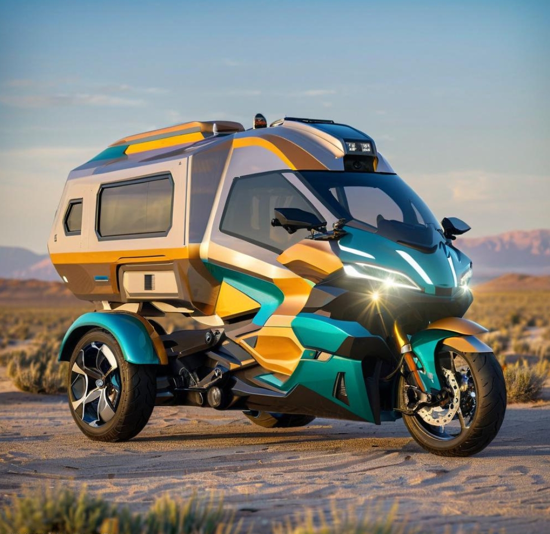 三蹦子房车,让你的生活充满诗意.#三轮房车