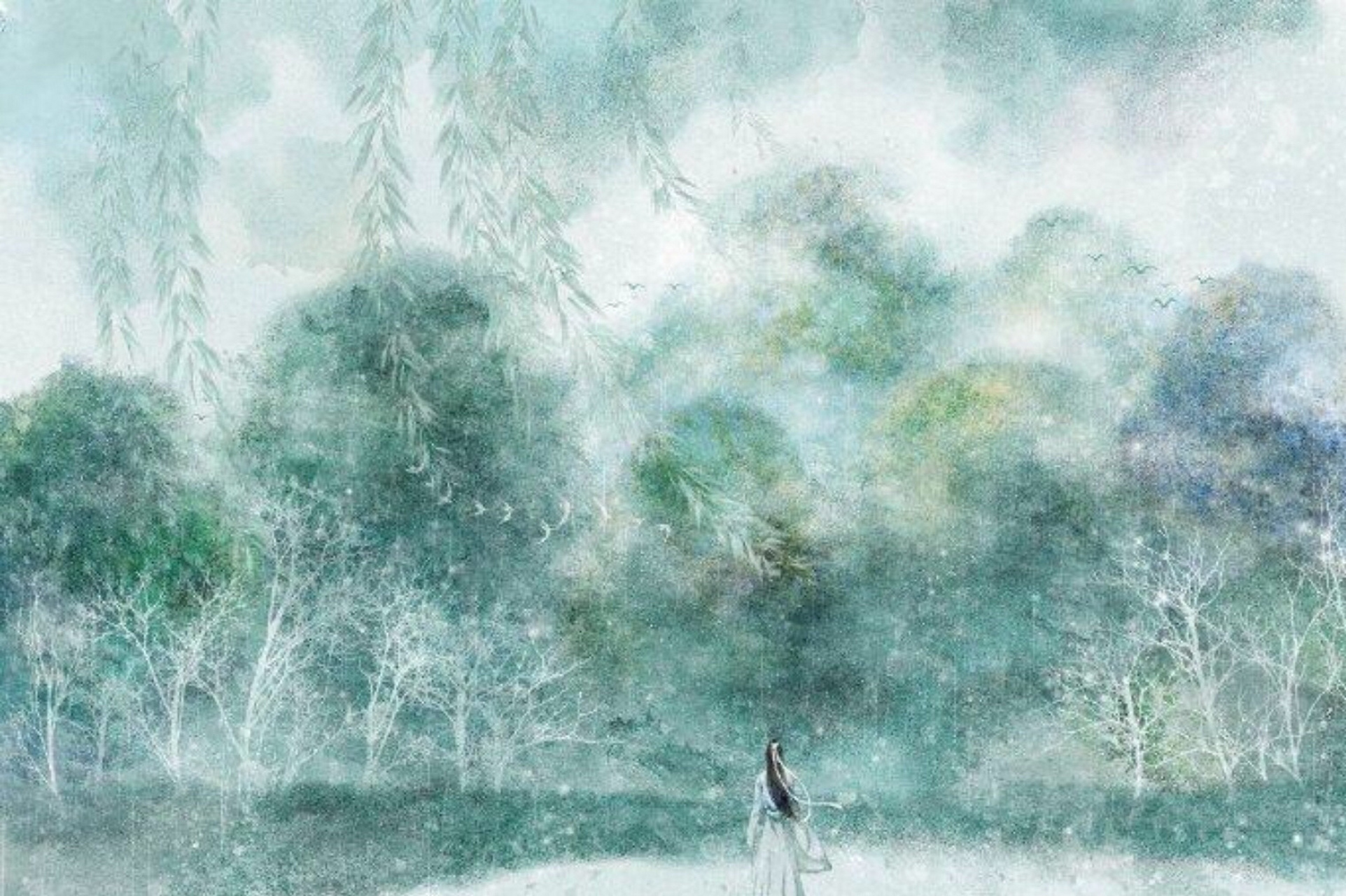 仙气飘飘的古风壁纸,喜欢的话就抱走吧[大笑][大笑][大笑]