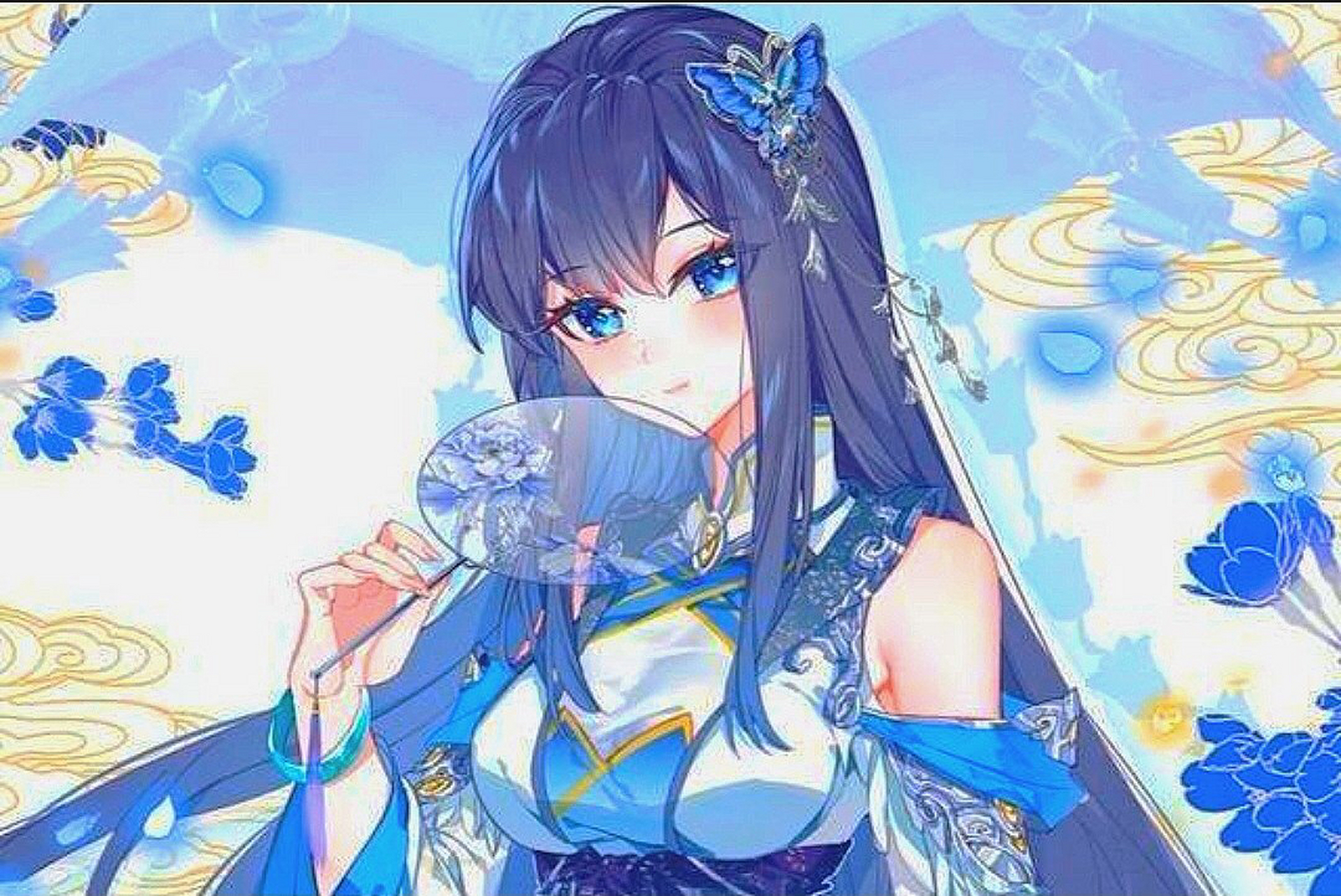 斗罗大陆4蓝轩宇女装 #动漫头像和壁纸# 壁纸哦[滑稽]