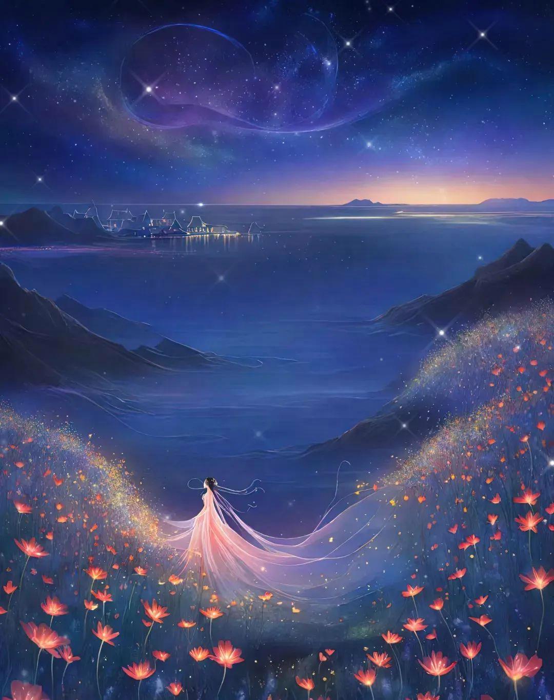星光闪闪仙气飘飘壁纸 #壁纸.@海水蓝蓝木南的动态