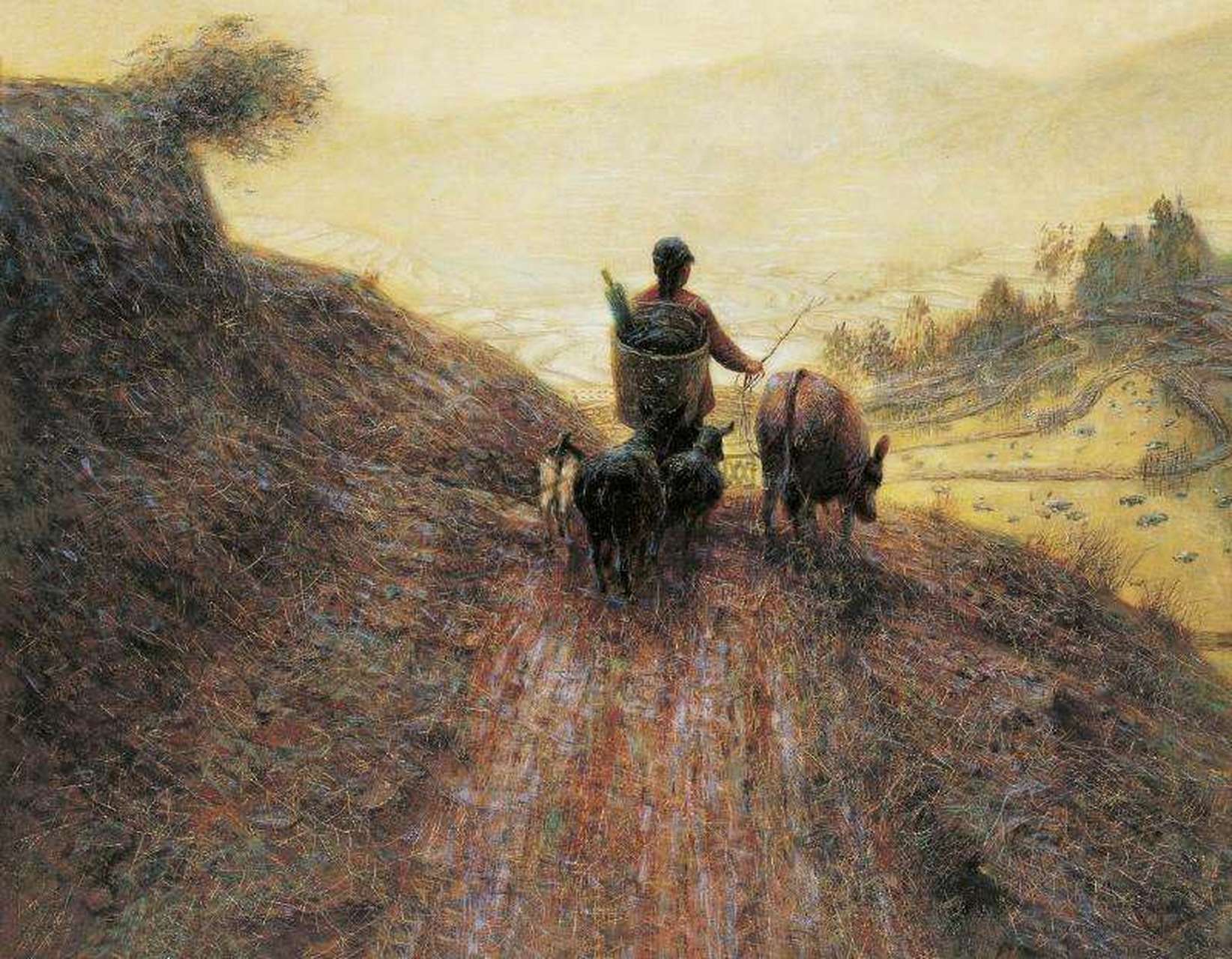 罗中立的油画作品《父亲》,那个守粪池的农民父亲打动过亿万中国人的