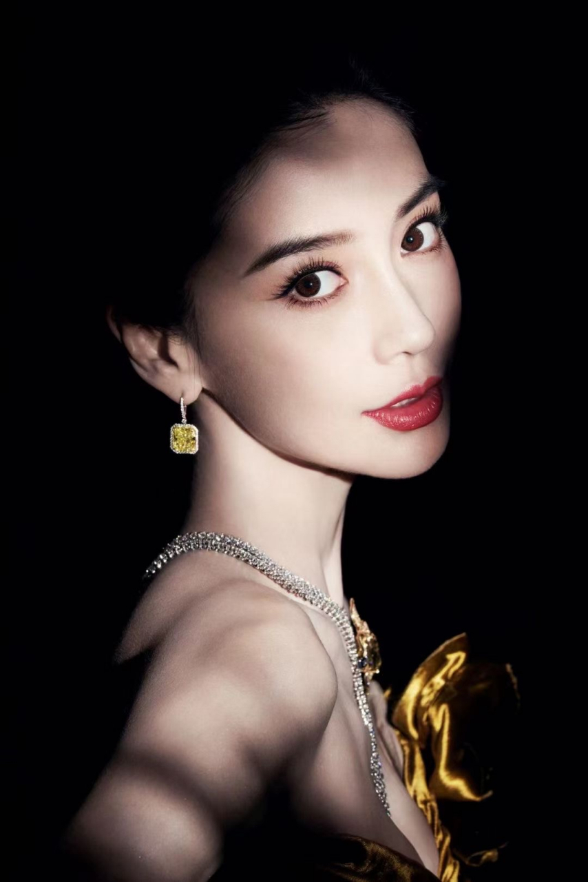 angelababy  款步姗姗美目流转94  鎏金星河熠熠发光95