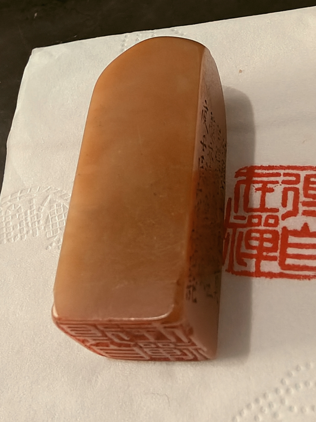 87号,清代著名篆刻家,孙三锡,字桂山,寿山石田黄印章,尺寸5.4