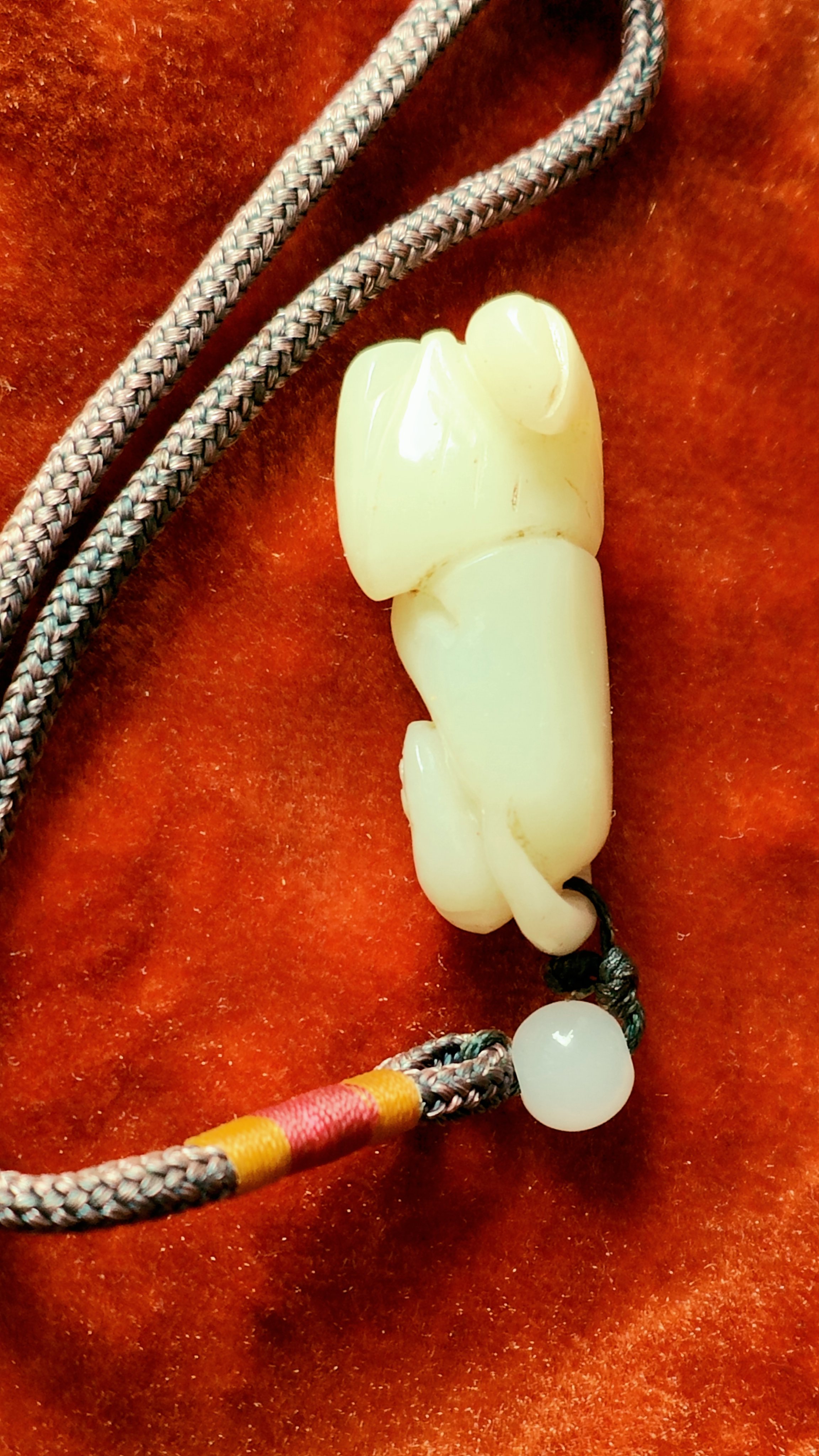 清代老和田玉(玉贵人)尺寸4