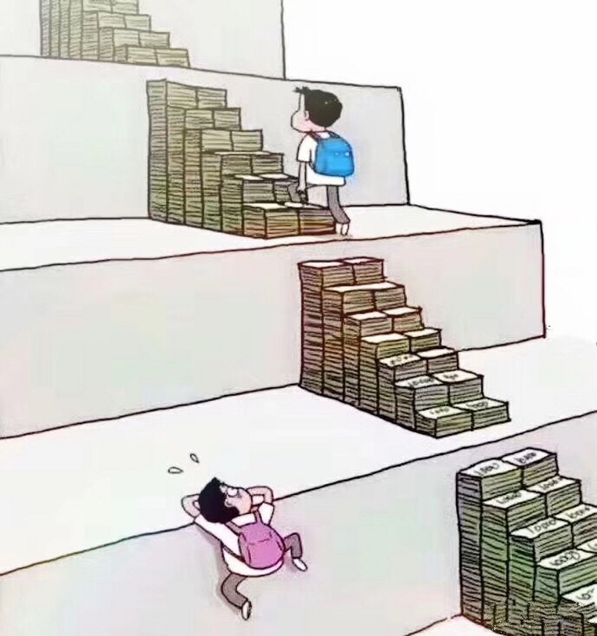 别让孩子输在起跑线上… 从投胎那天你都输了,现实一点吧?