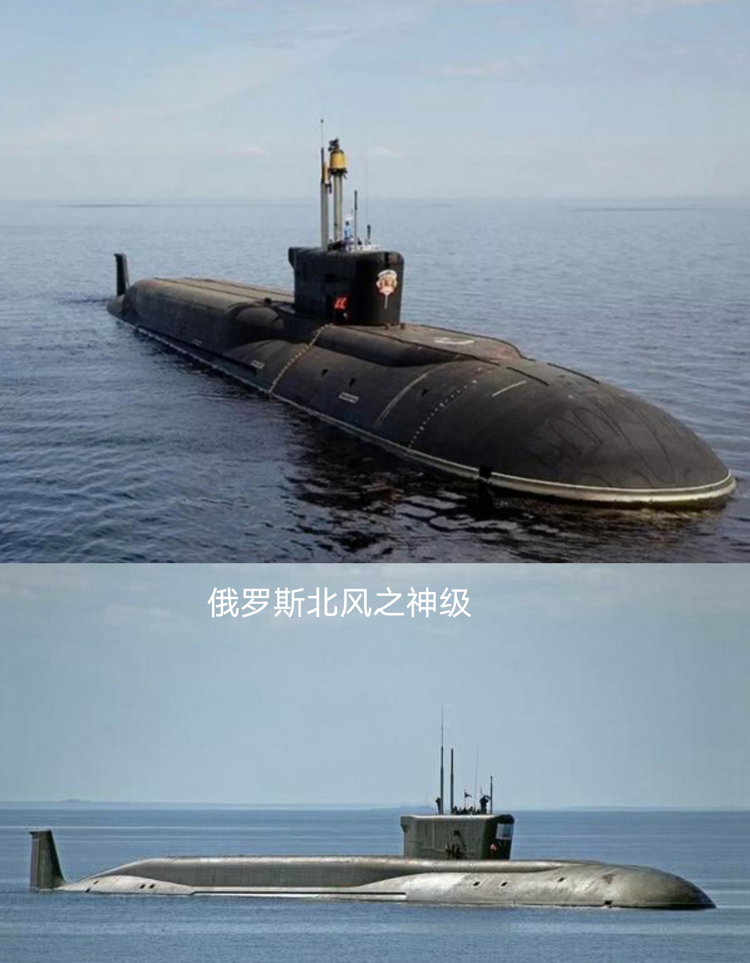 各国战略核潜艇的龟背大小: 1,俄罗斯德尔塔级战略核潜艇.
