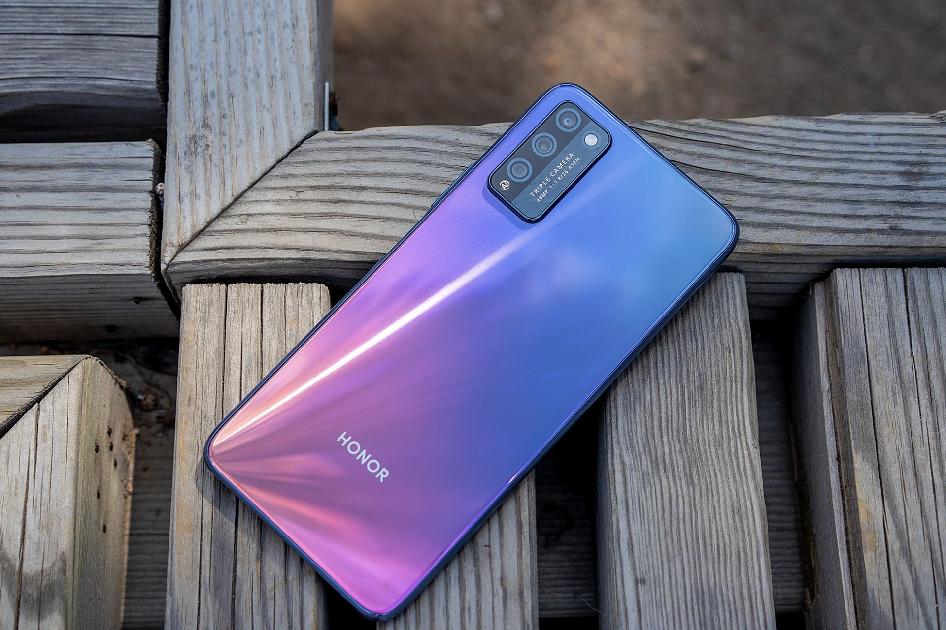 荣耀30青春版# 这个蓝紫配色也太好看了吧,官方叫夏日彩虹色,好美!