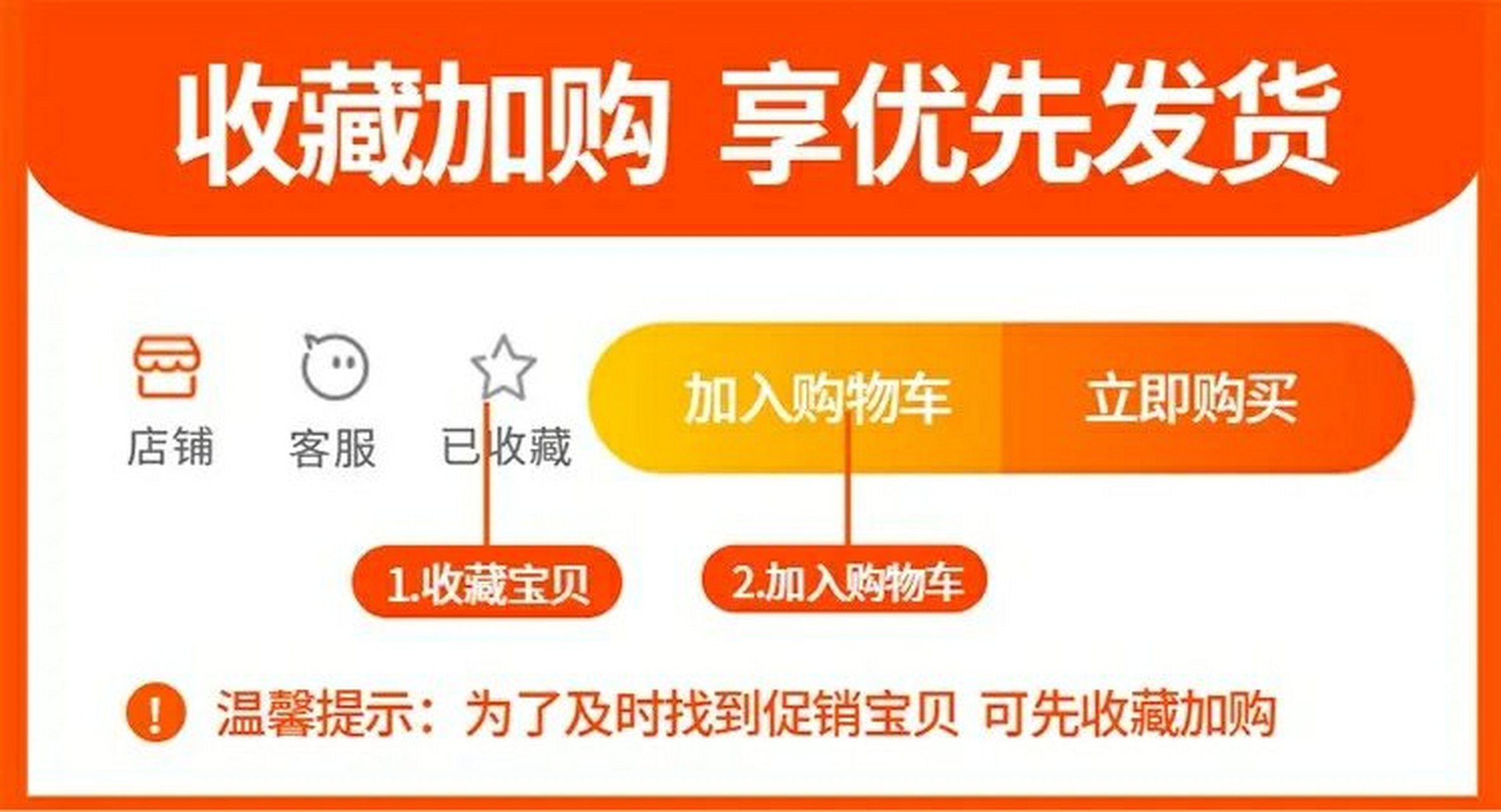 淘宝宝贝加购收藏点赞 在淘宝上,我们看到喜欢的总是会将它收藏起来