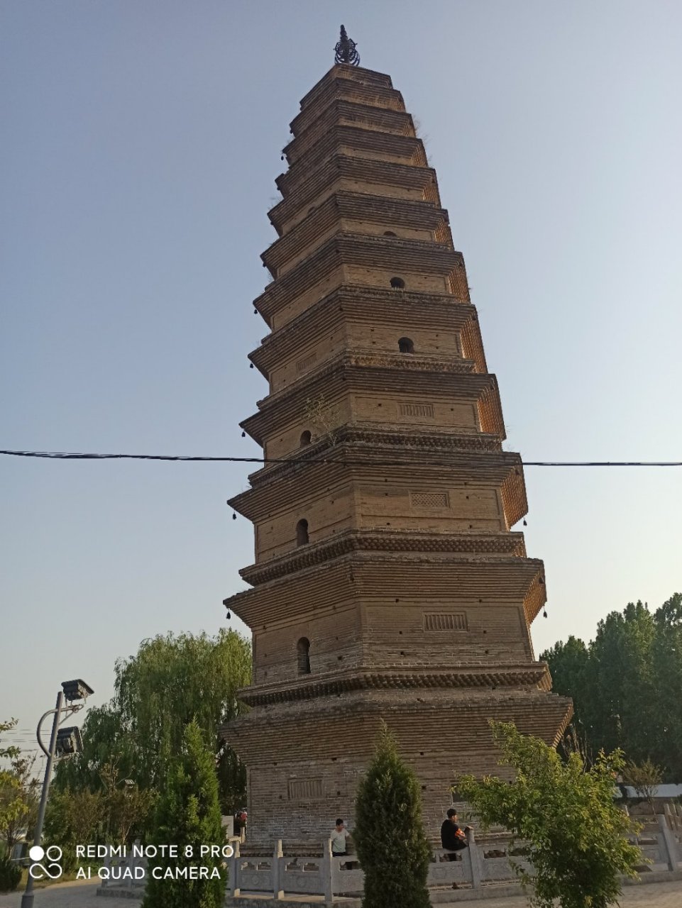 原武镇玲珑塔,欢迎大家来镇上游玩[微笑][得意]