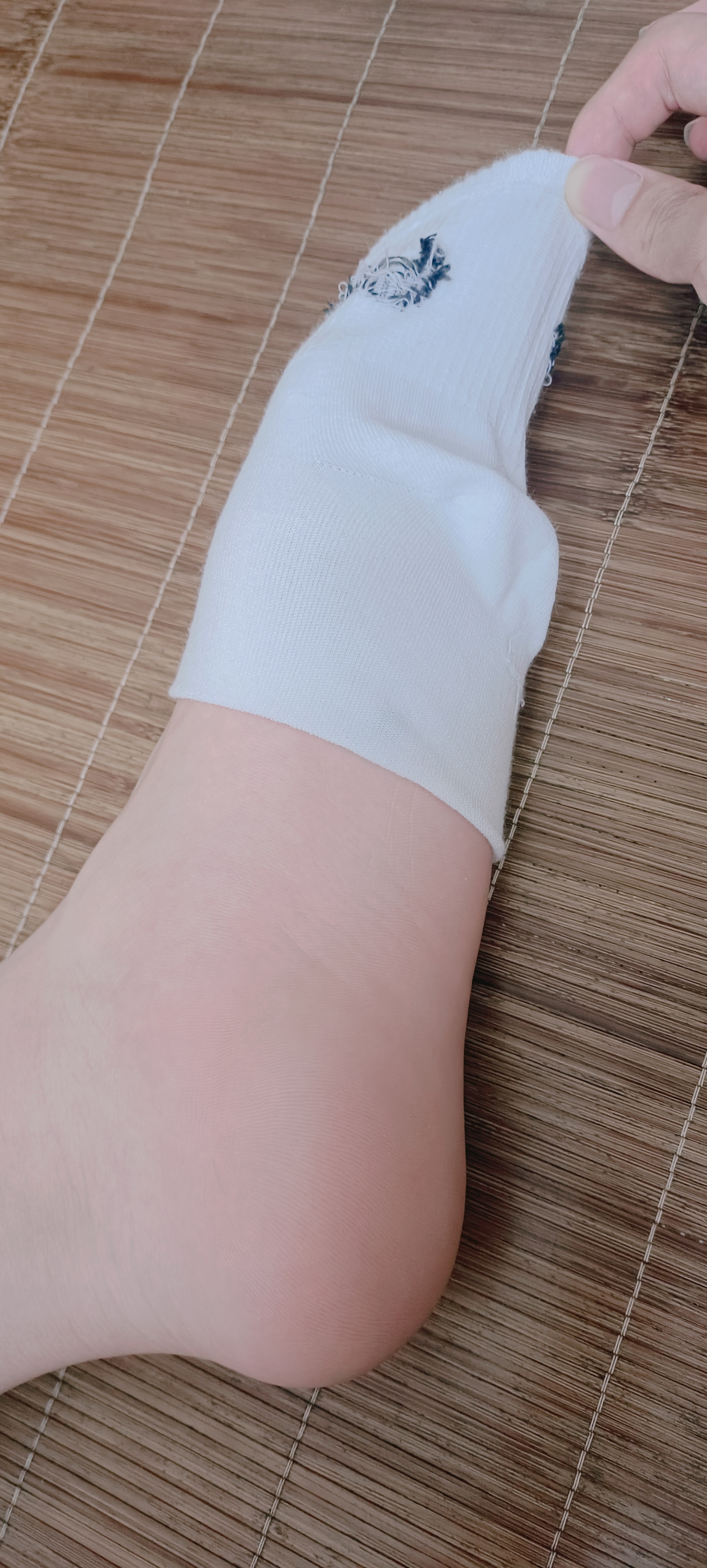 白袜-103#挠痒痒# #挠脚心# #tk