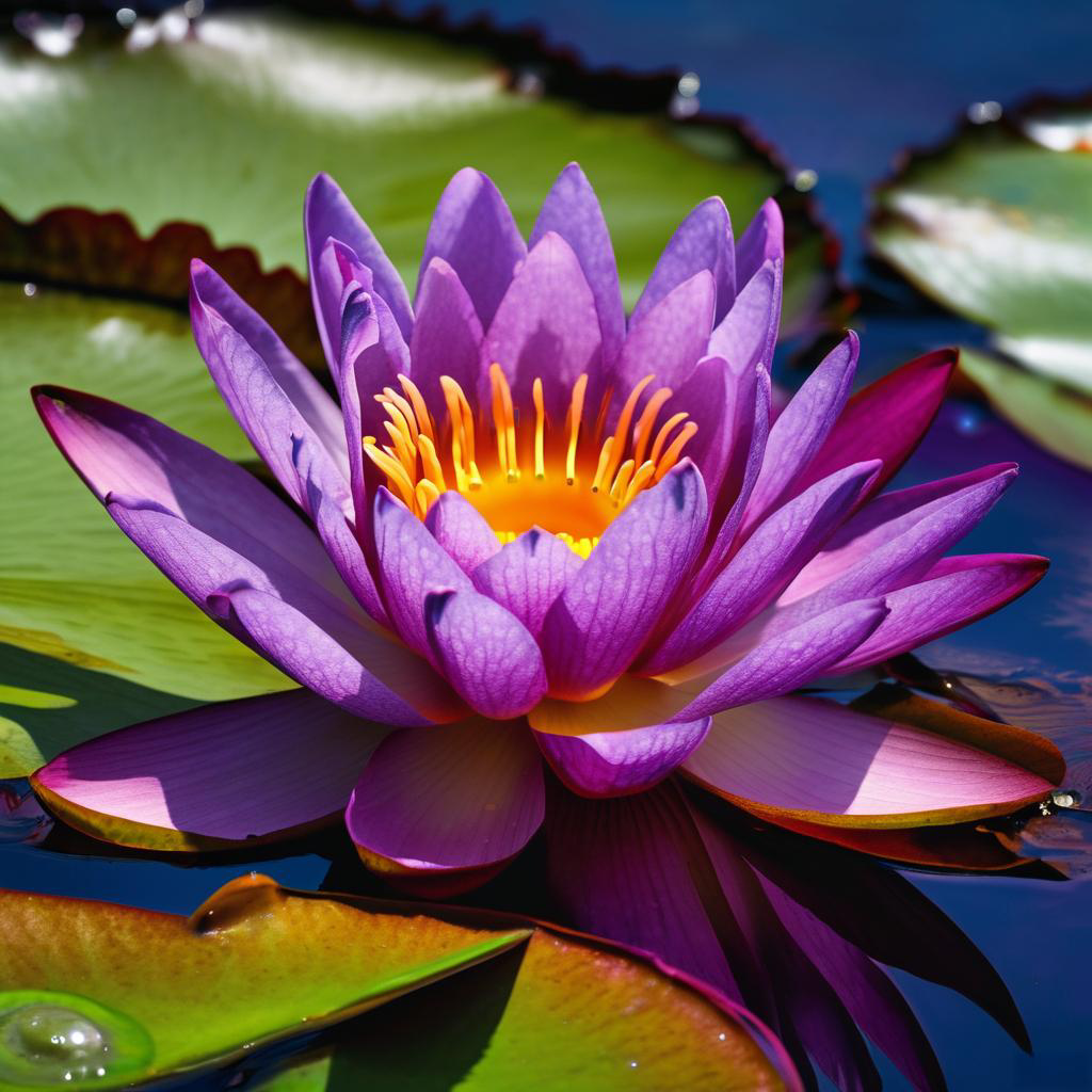 睡莲# #莲花# #好运连连# #花卉天地