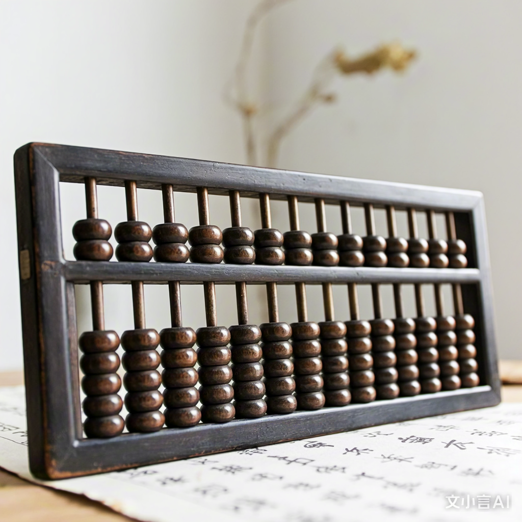 算盘:古代智慧的结晶  算盘,作为古代的计算工具,贾证