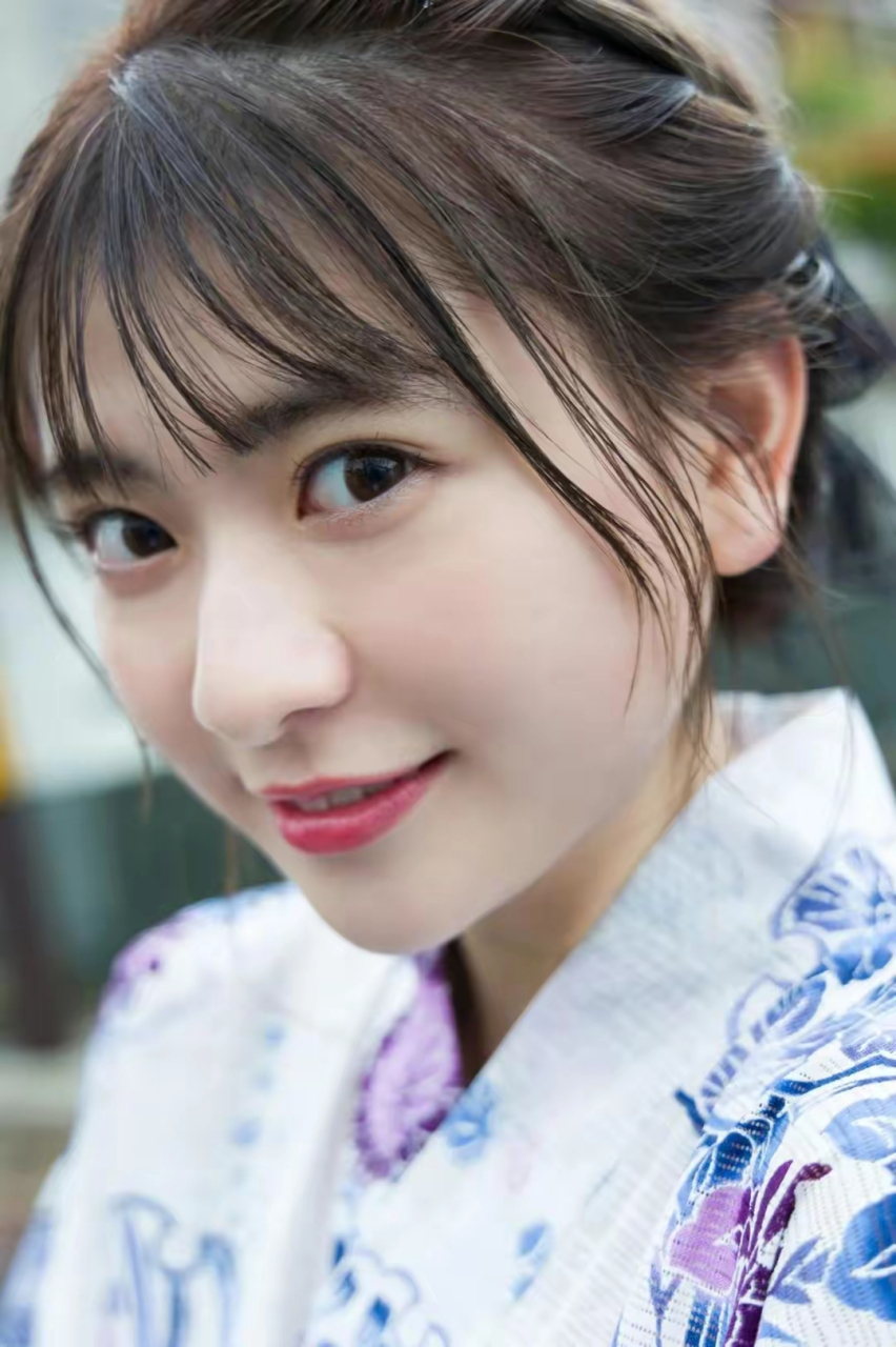 山田南实清新写真,氧气少女短发大眼娇俏可人