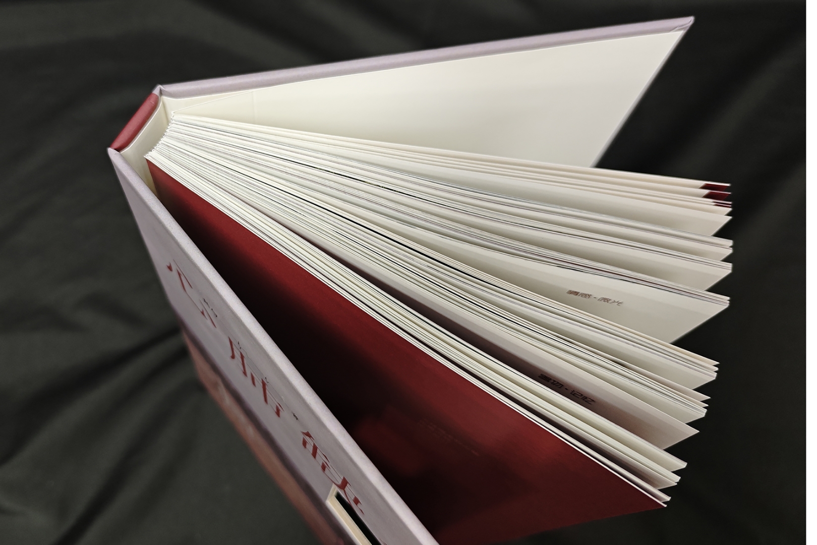 瑞士裸脊锁线 装订方式:方背裸线(锁白线) 封面材质:铜版纸覆哑膜 内