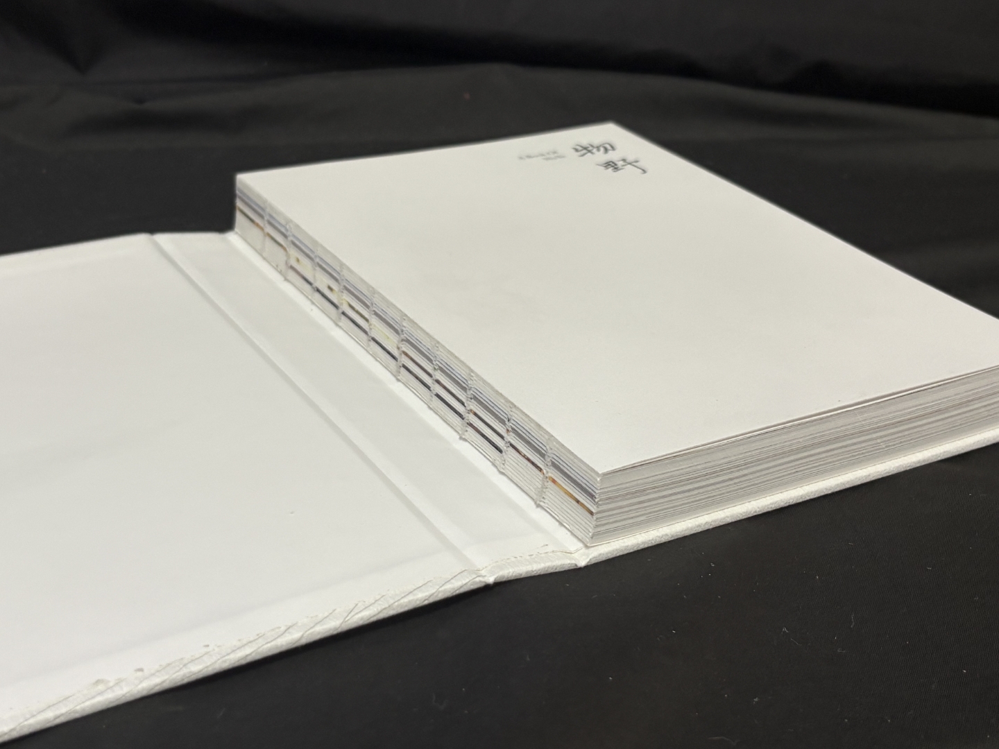 瑞士裸脊锁线 装订方式:方背裸线(锁白线) 封面材质:铜版纸覆哑膜 内