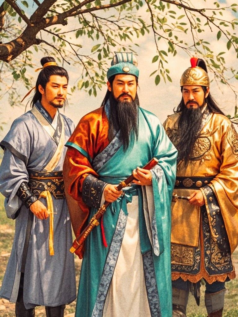 开篇,英雄辈出的汉朝末年,黄巾起义烽火连天,刘备,关羽,张飞如何携手
