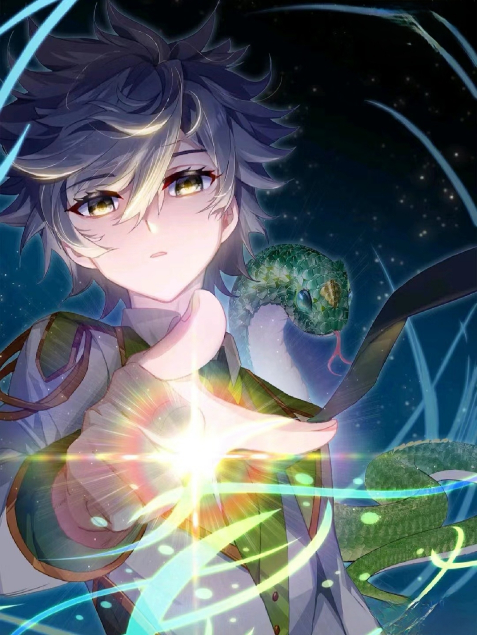 "荣耀 不只是胜利可以捍卫 鲜血也可以"〈唐舞麟图片 自取〉#斗罗大陆