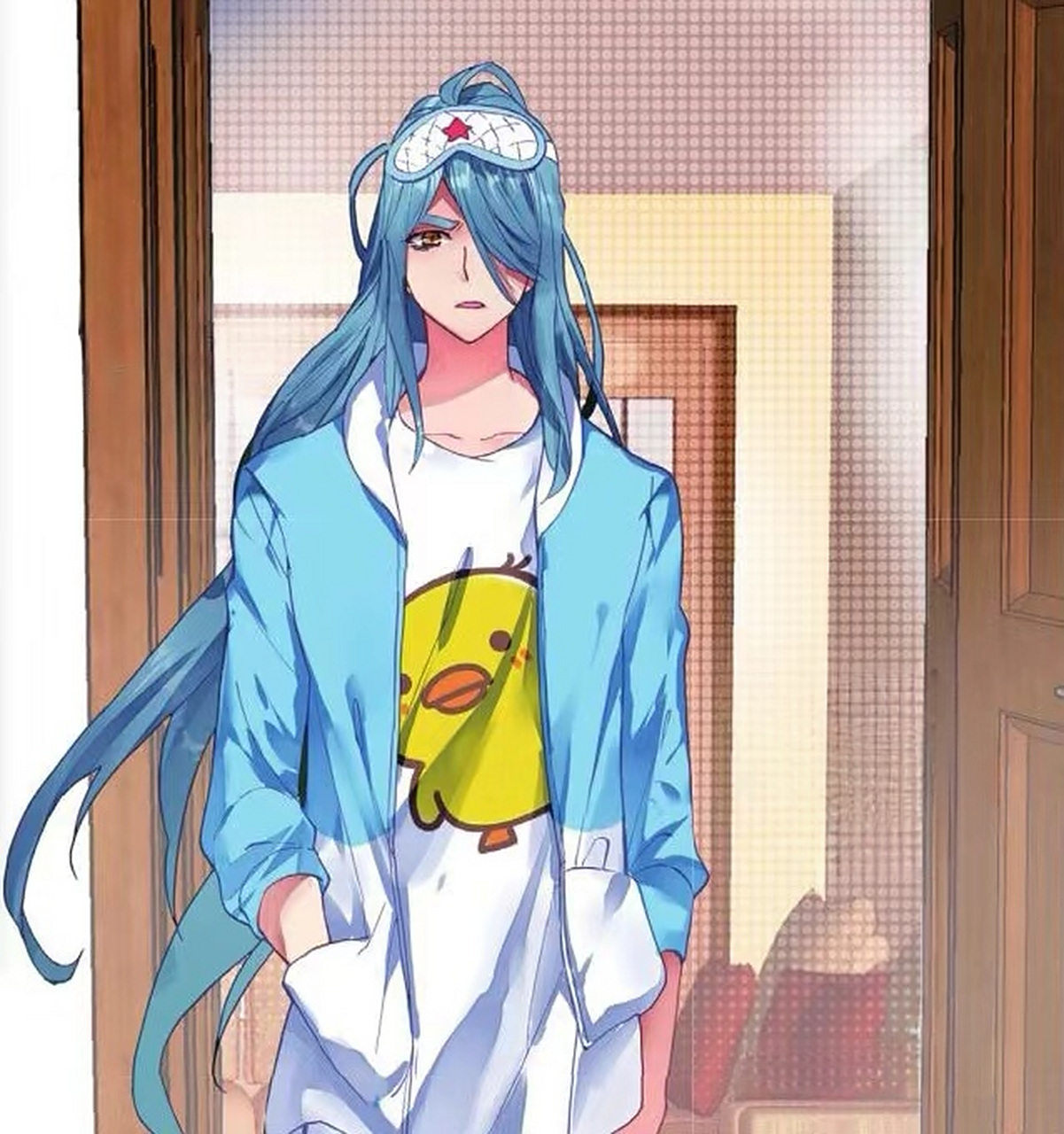 白衣蓝剑 天冰雪寒〈舞长空图片〉#斗罗大陆3龙王传说