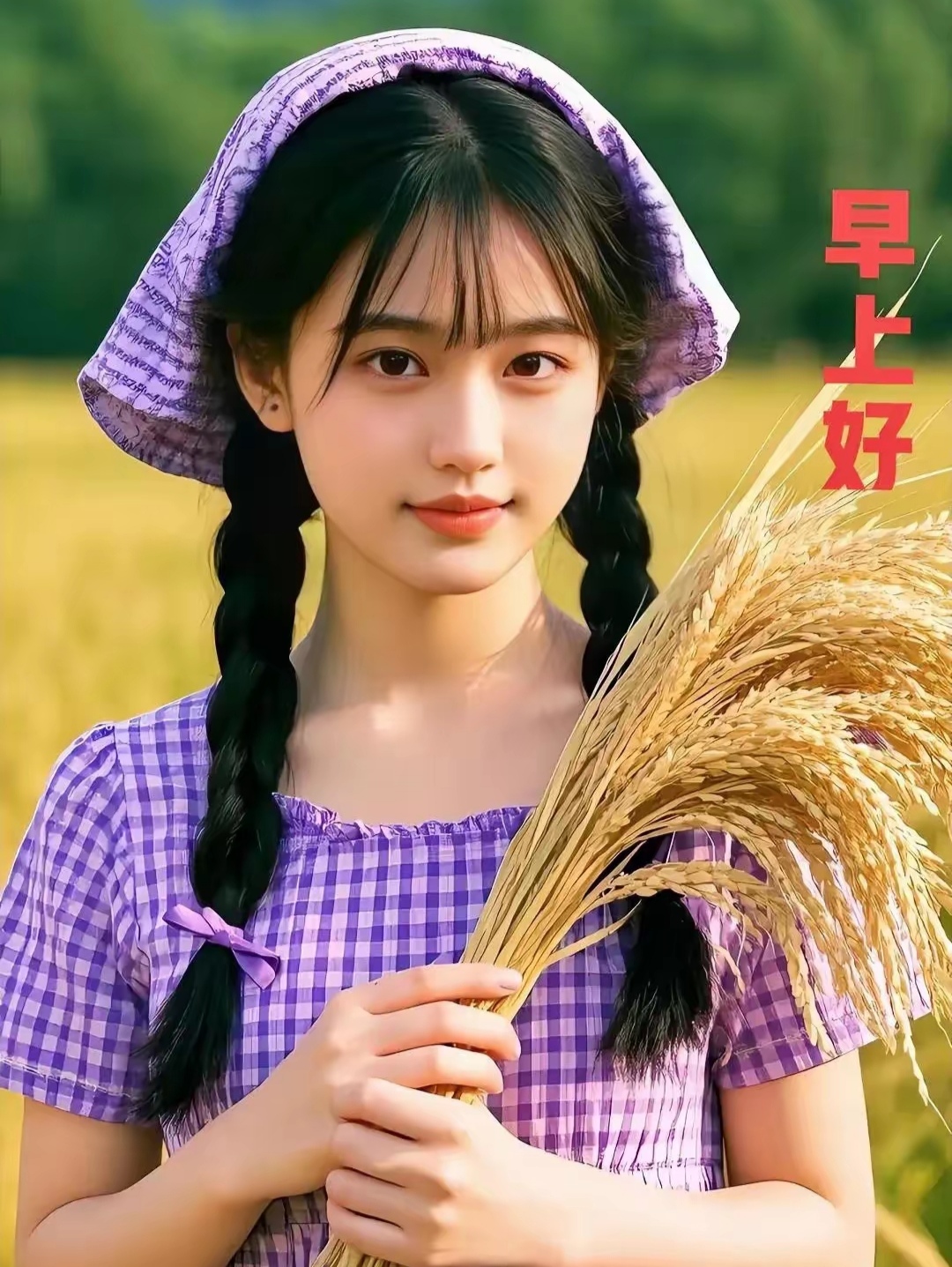 四季更替带来不同美景与收获:初夏麦浪翻滚,秋风荷塘