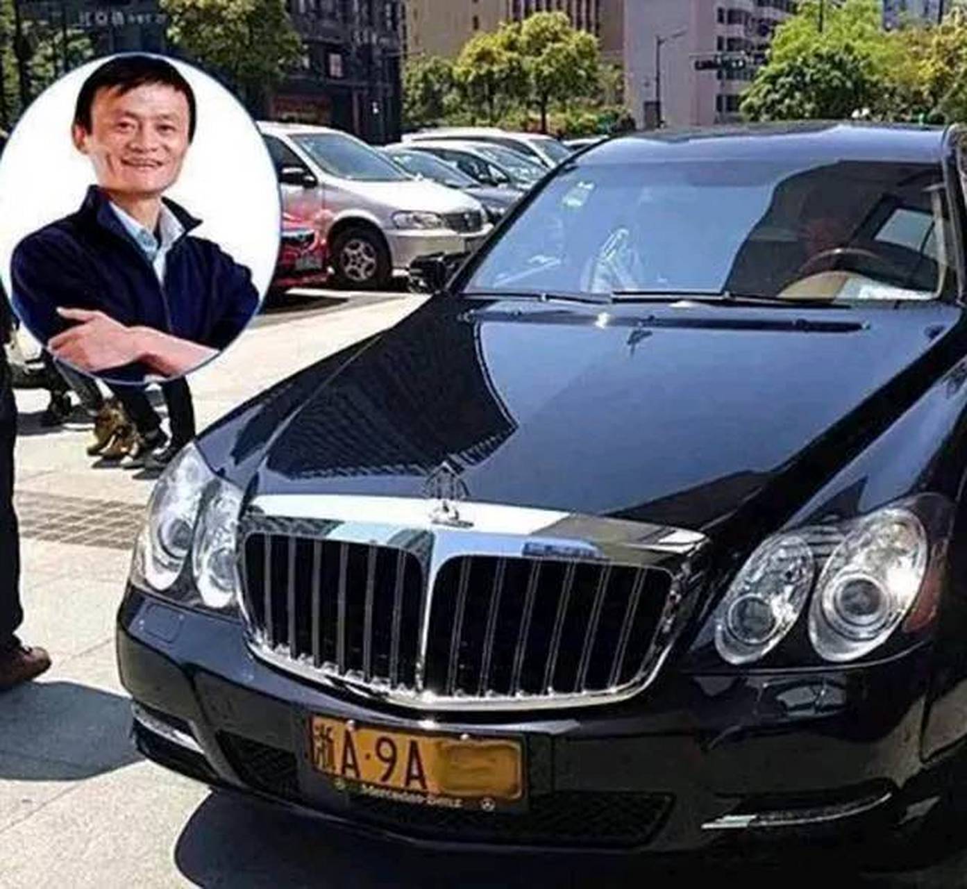 在北京偶遇马云的座驾,车牌和公司名成为绝配,网友:无价之宝  马云是