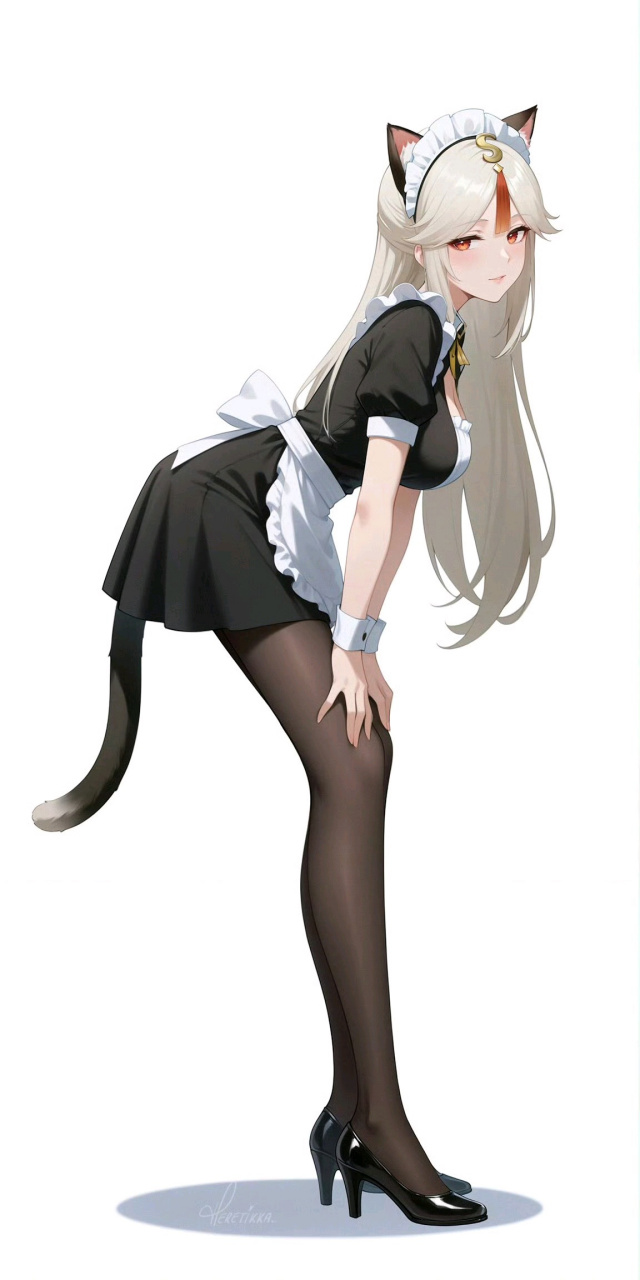 嗨丝猫耳女仆 #二次元