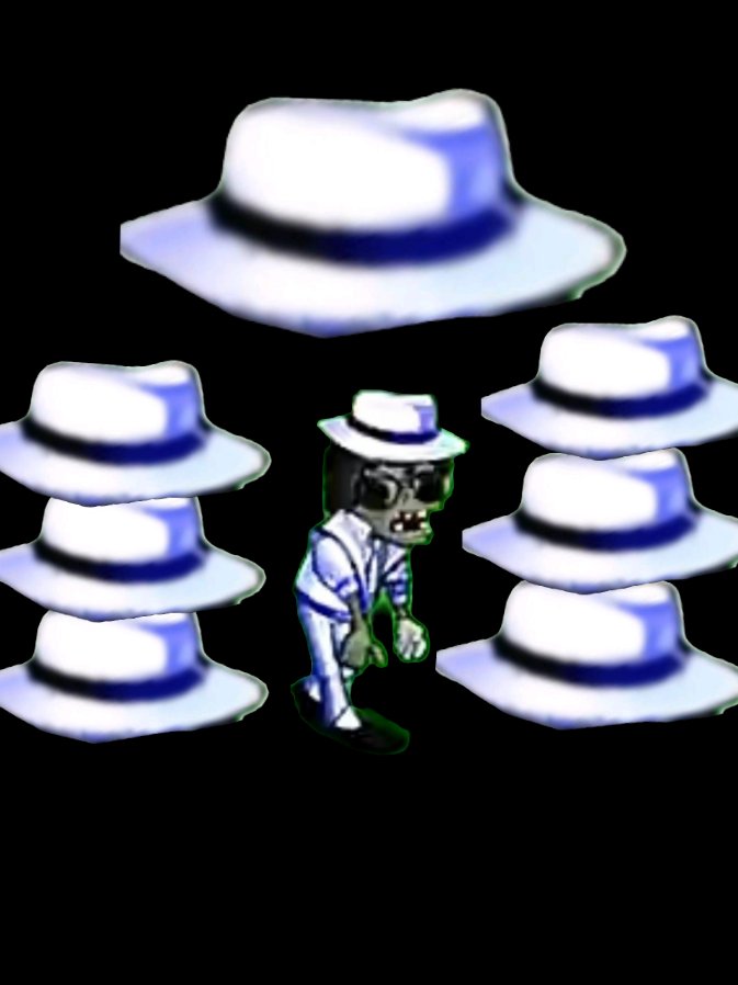 新僵尸:·究极舞王指挥官僵尸 血量10000 出场极快 出场后立即召唤4只