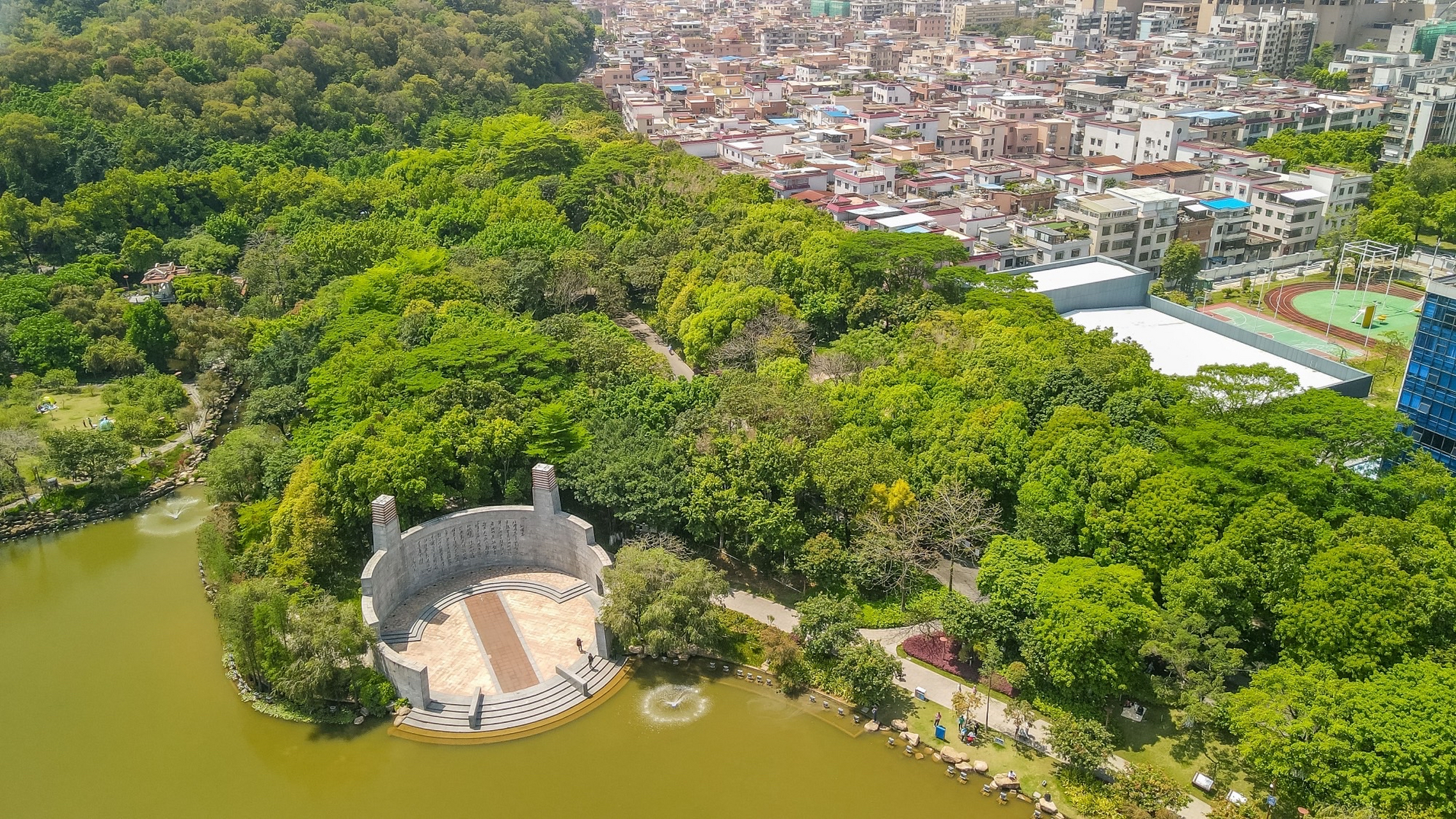 桂城千灯湖图片