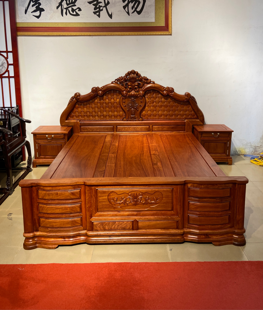 老铁们喜欢吗?#红木家具