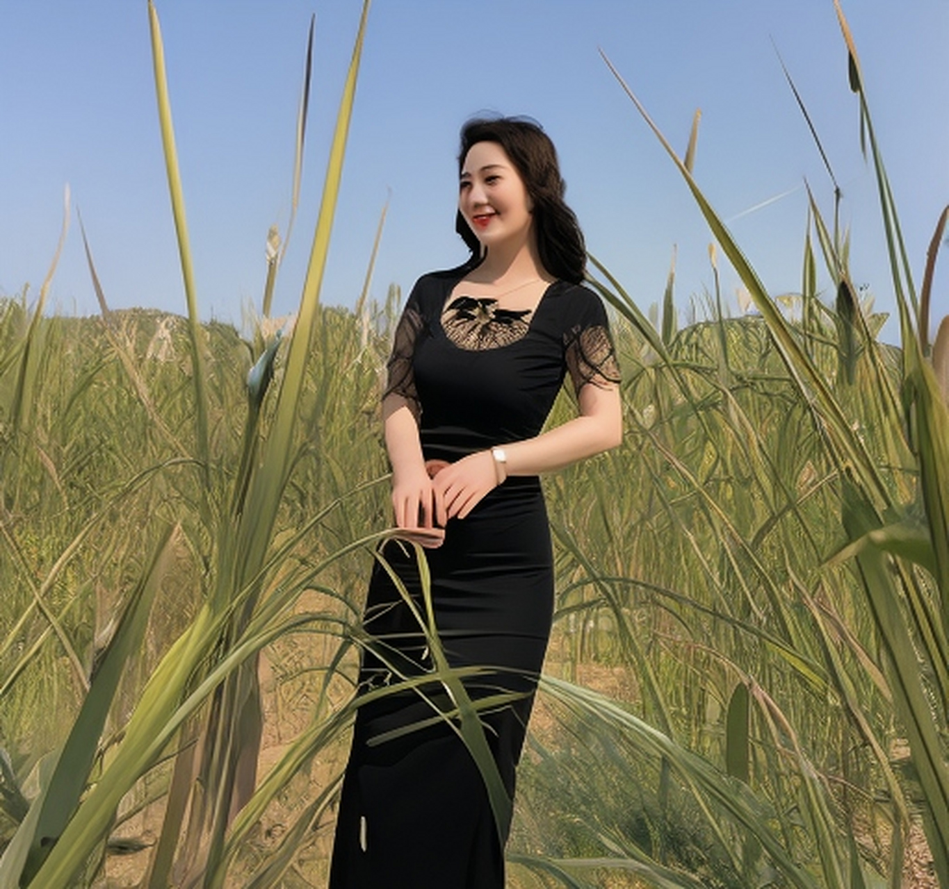 风韵美妇,姿色美颜.